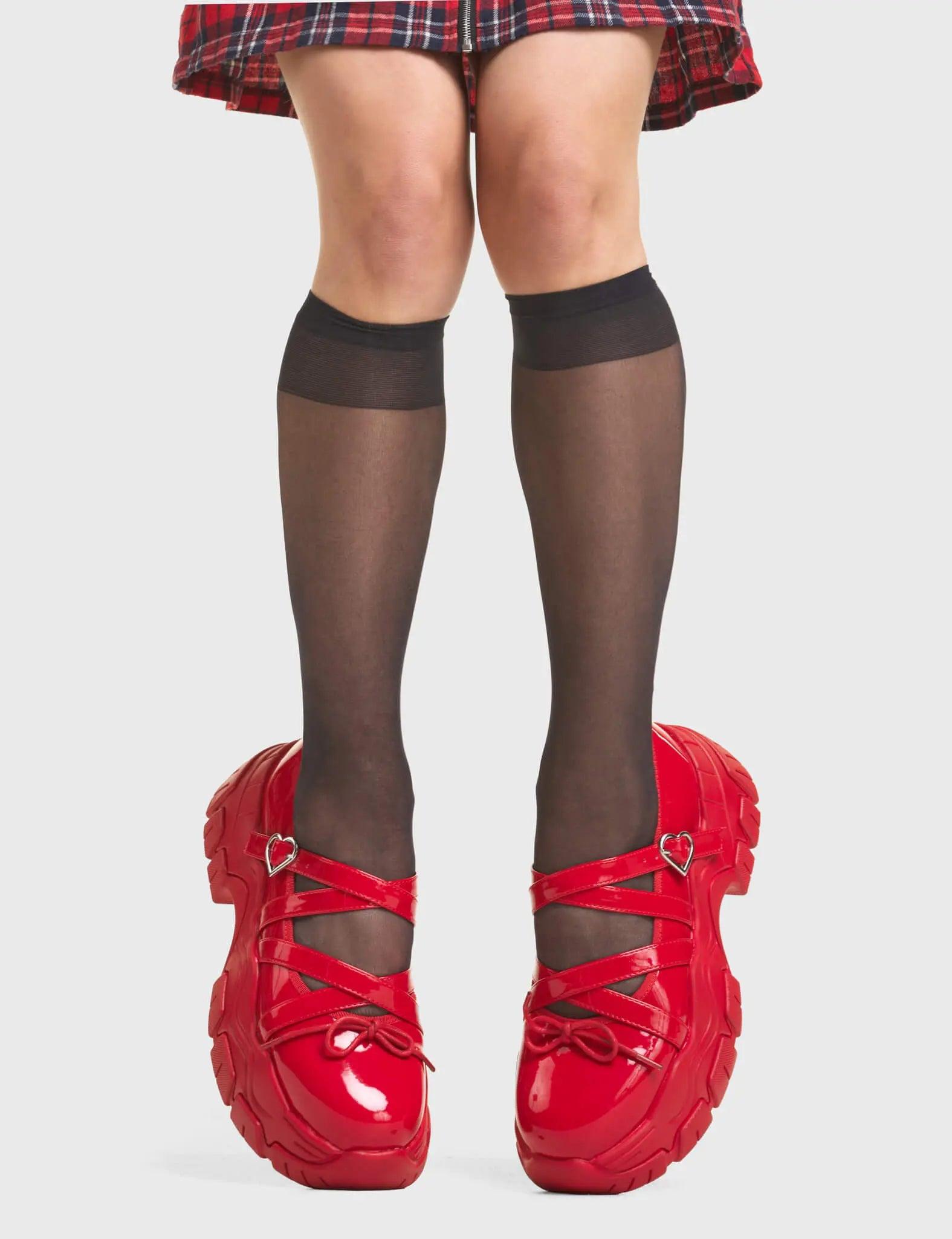 Candy Chunky Platform Mary Jane Shoes Product Image