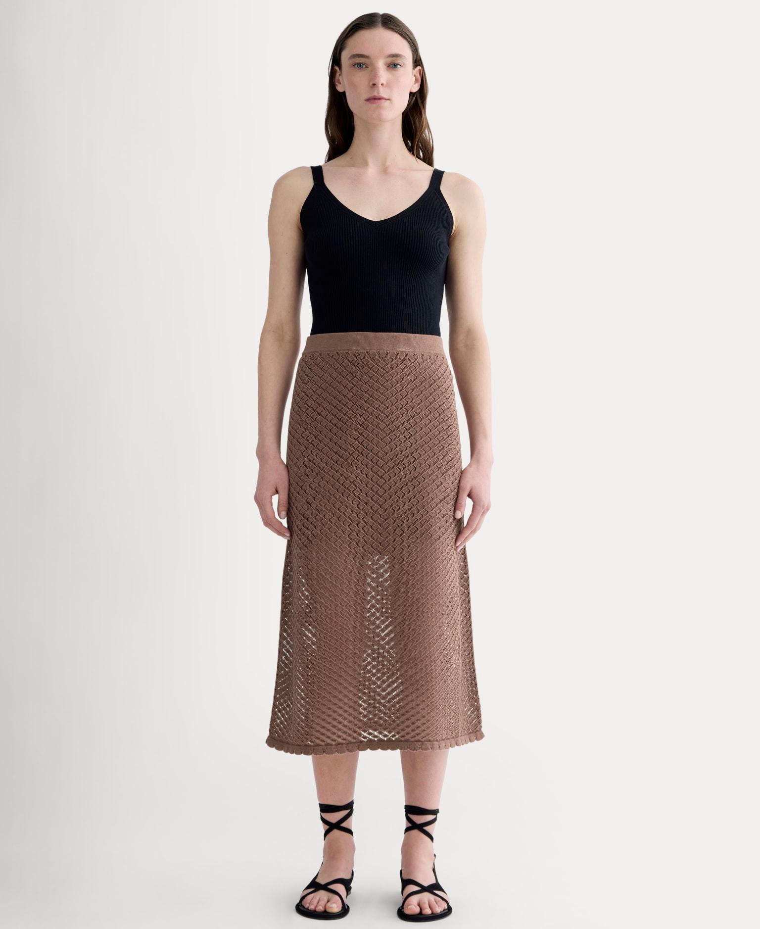 Womens Lace Knit Skirt by Everlane Product Image