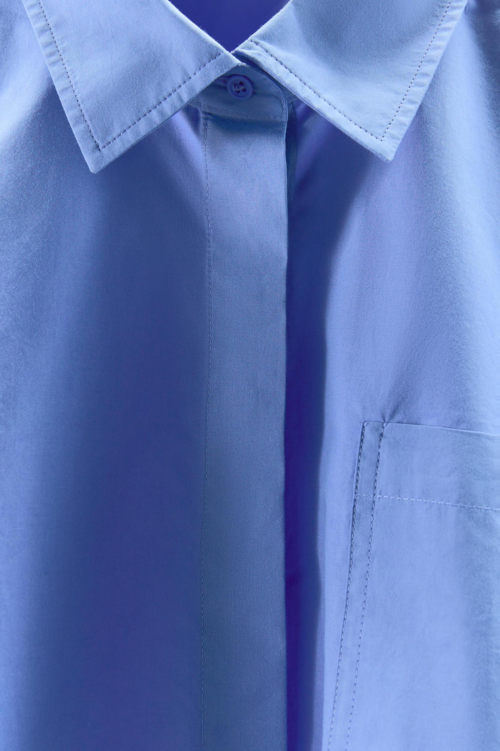 CROPPED POPLIN SHIRT Product Image