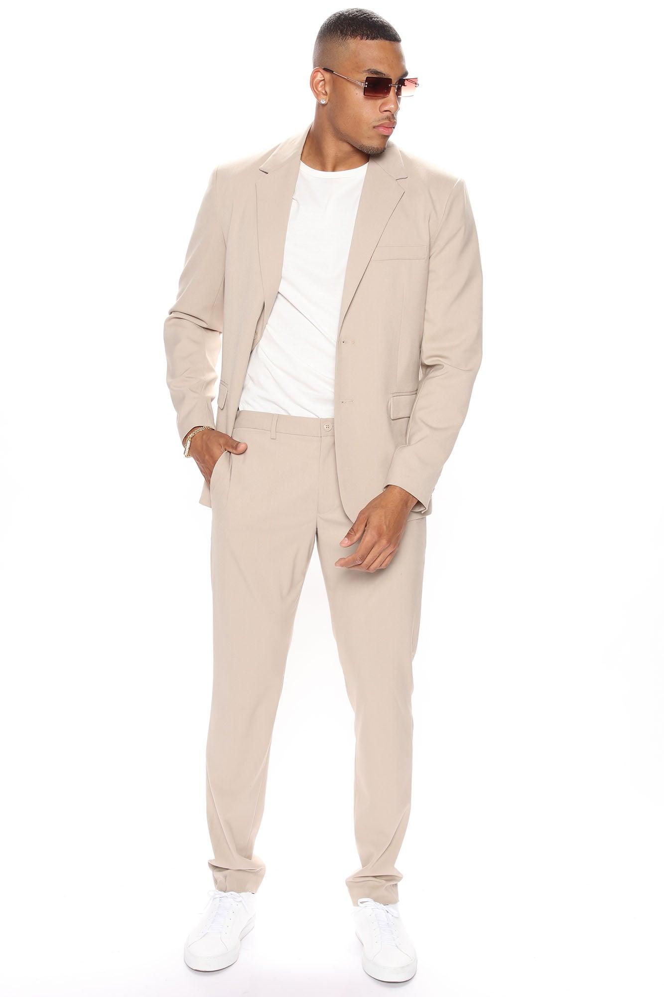 The Modern Stretch Slim Trouser - Tan Product Image