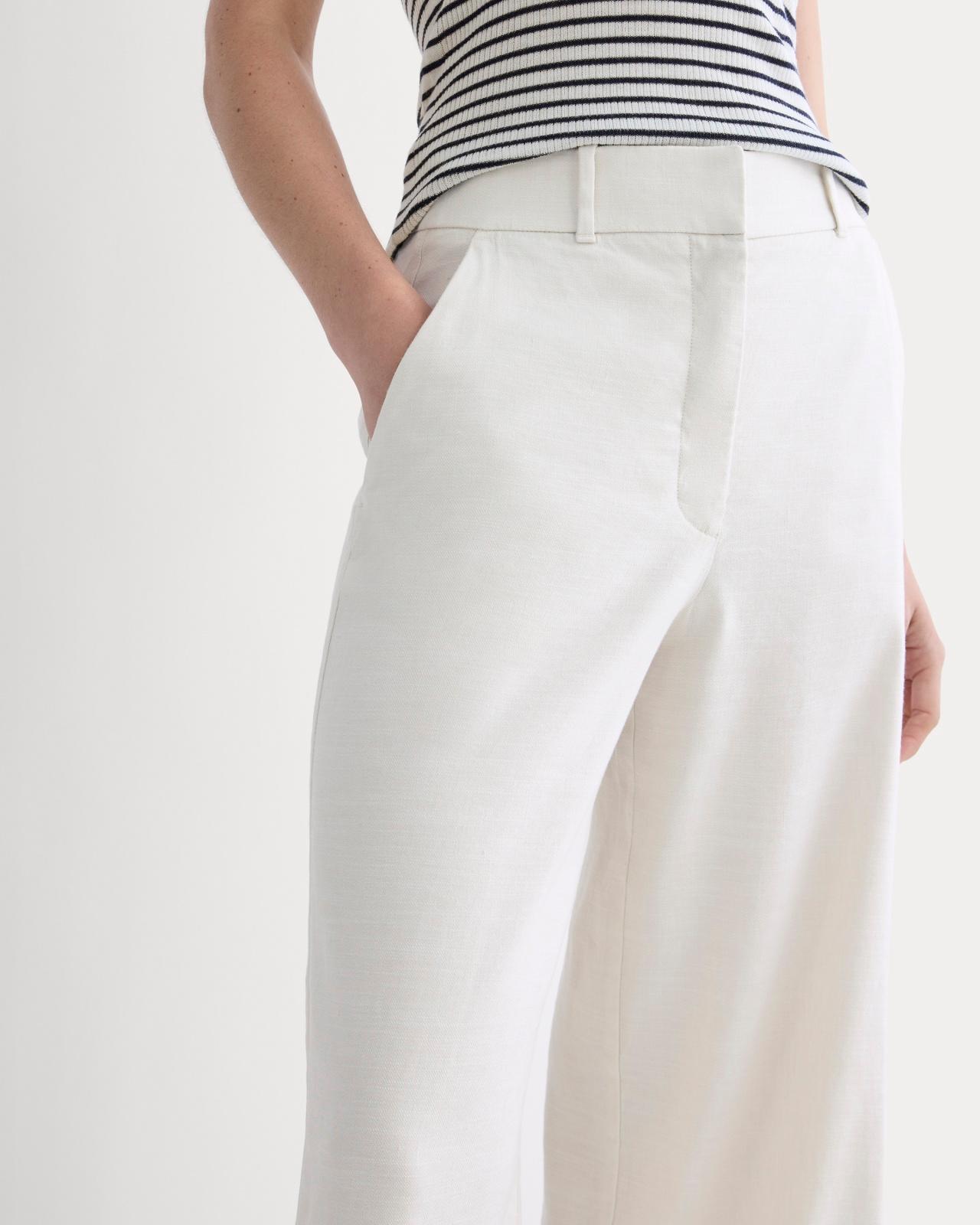 Womens Wide-Leg Pant in Stretch Linen by Everlane Product Image