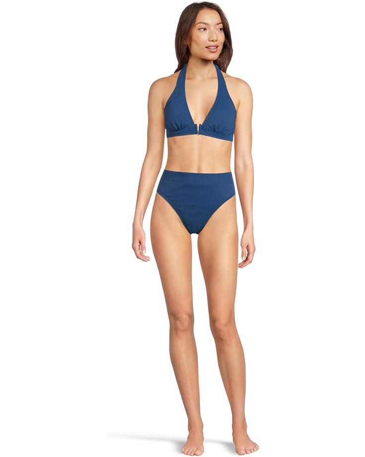 Modern Edge Rib Mira Buckle Halter Top Product Image