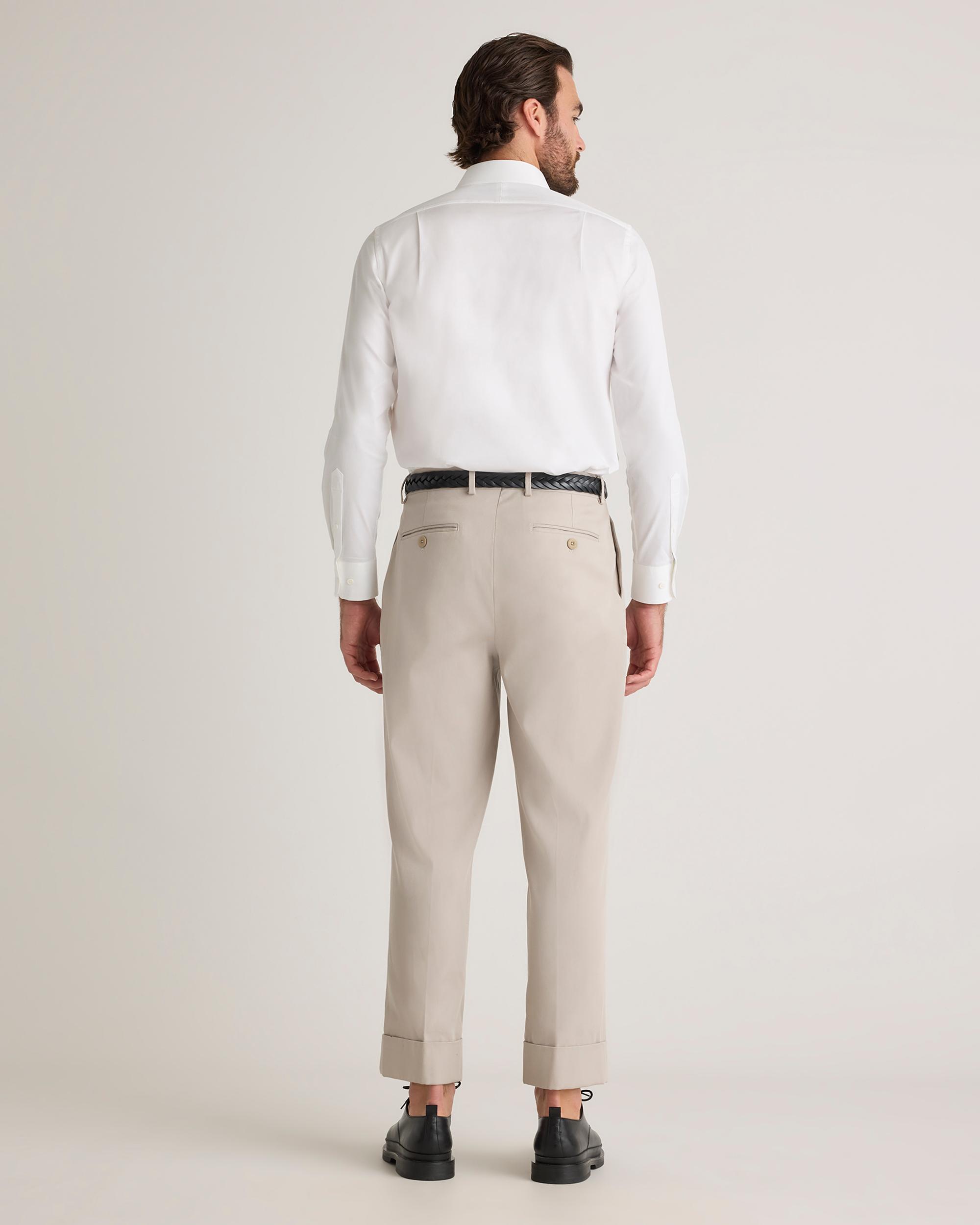 Quince | Men's Stretch Twill Dress Shirt Organic Cotton Product Image