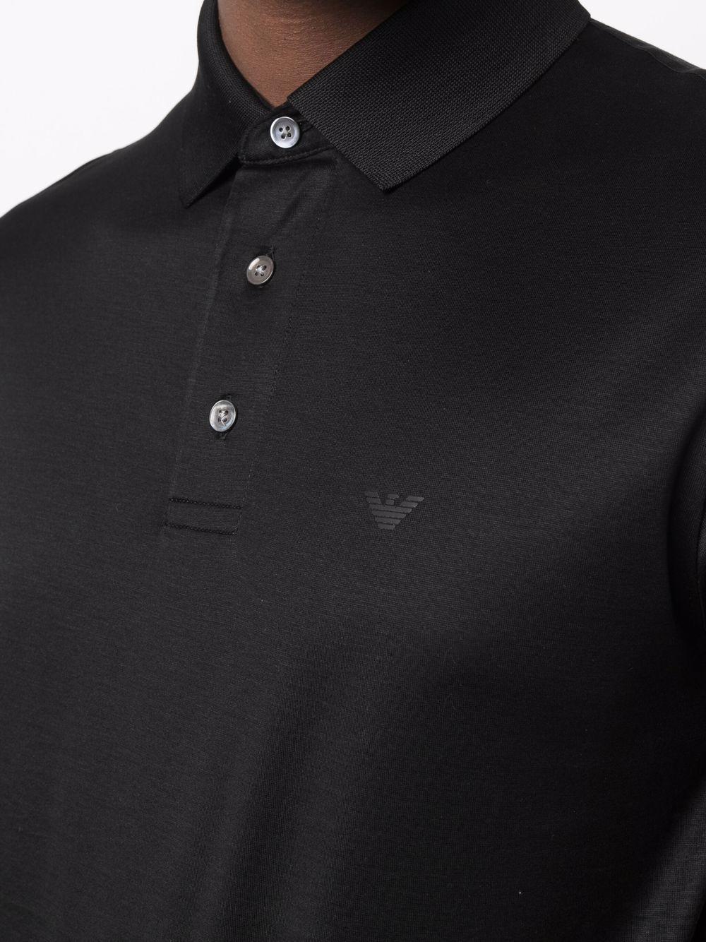 logo-embroidered polo shirt Product Image