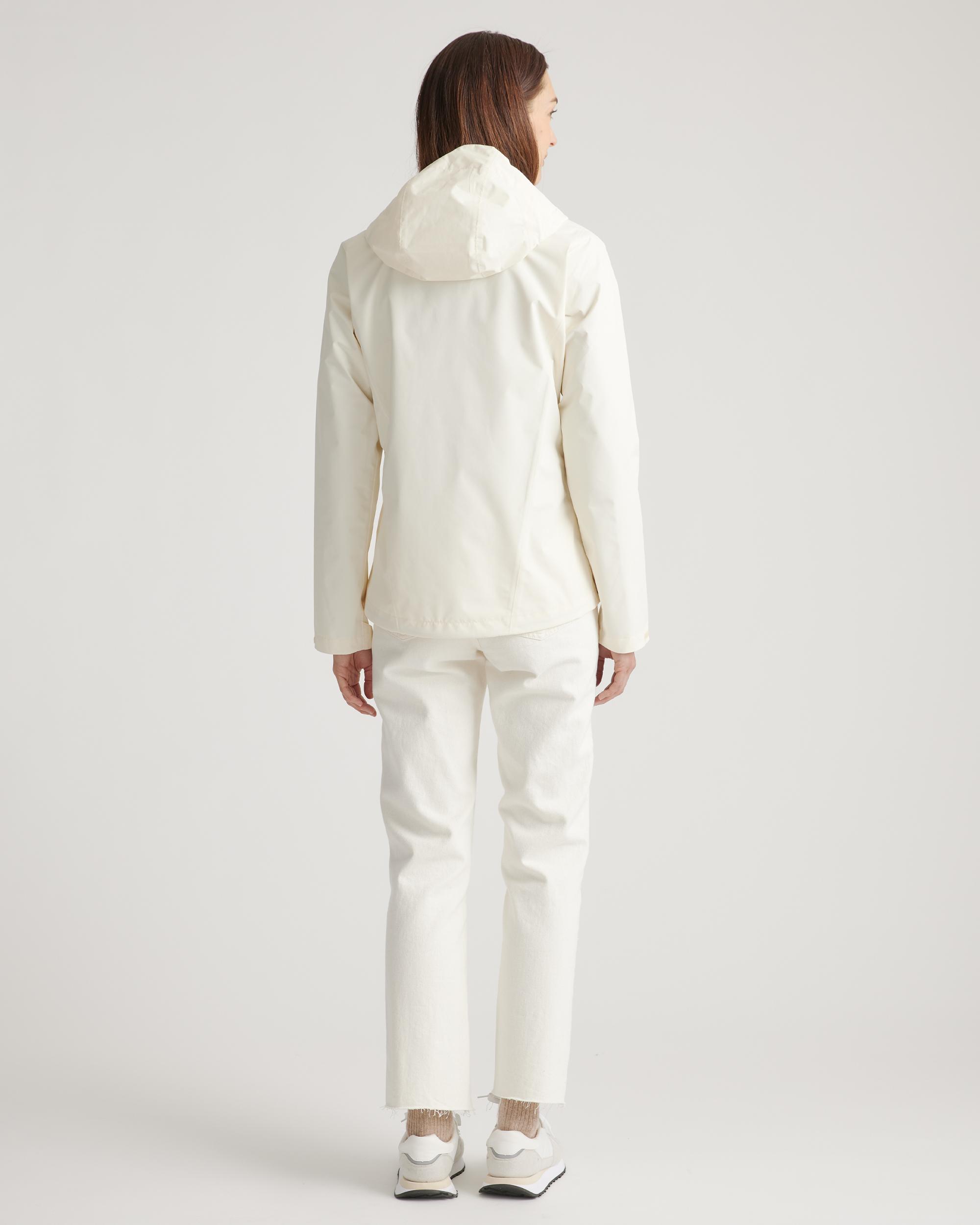 Quince | Women's Weatherproof Short Rain Shell Jacket Size XL, Polyester/Recycled Polyester Blend Product Image