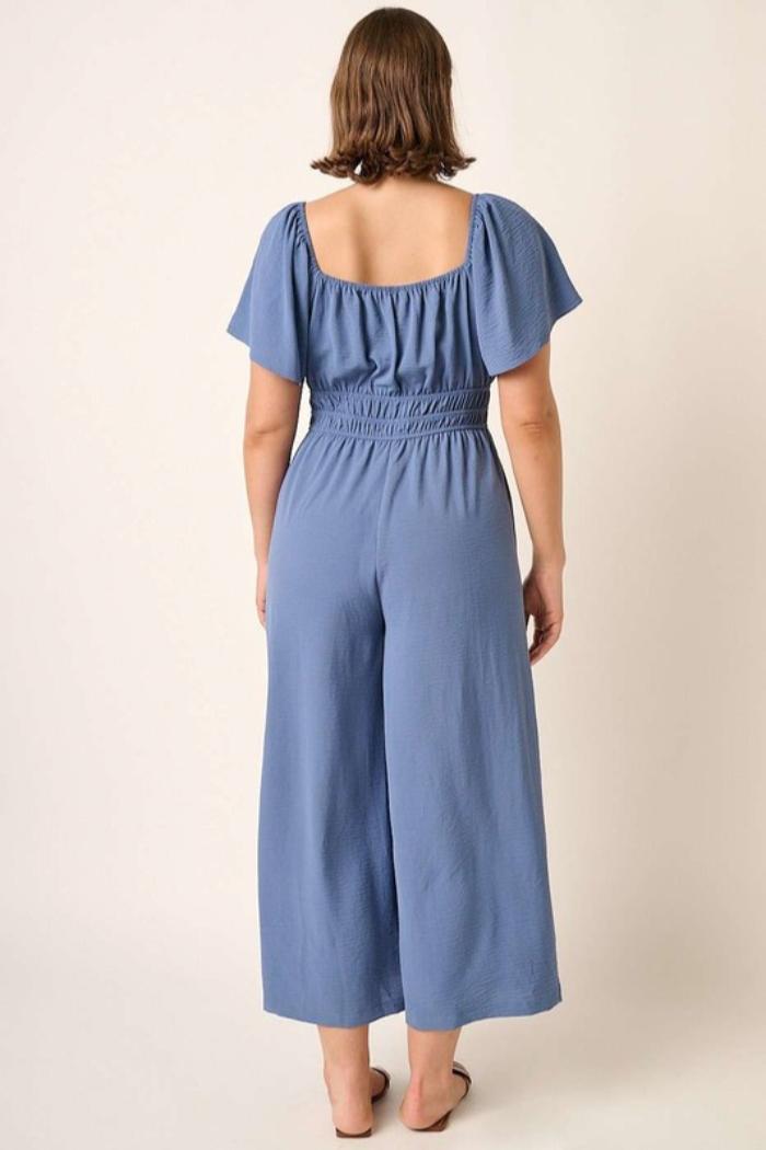 Elastic Waist Jumpsuit Product Image