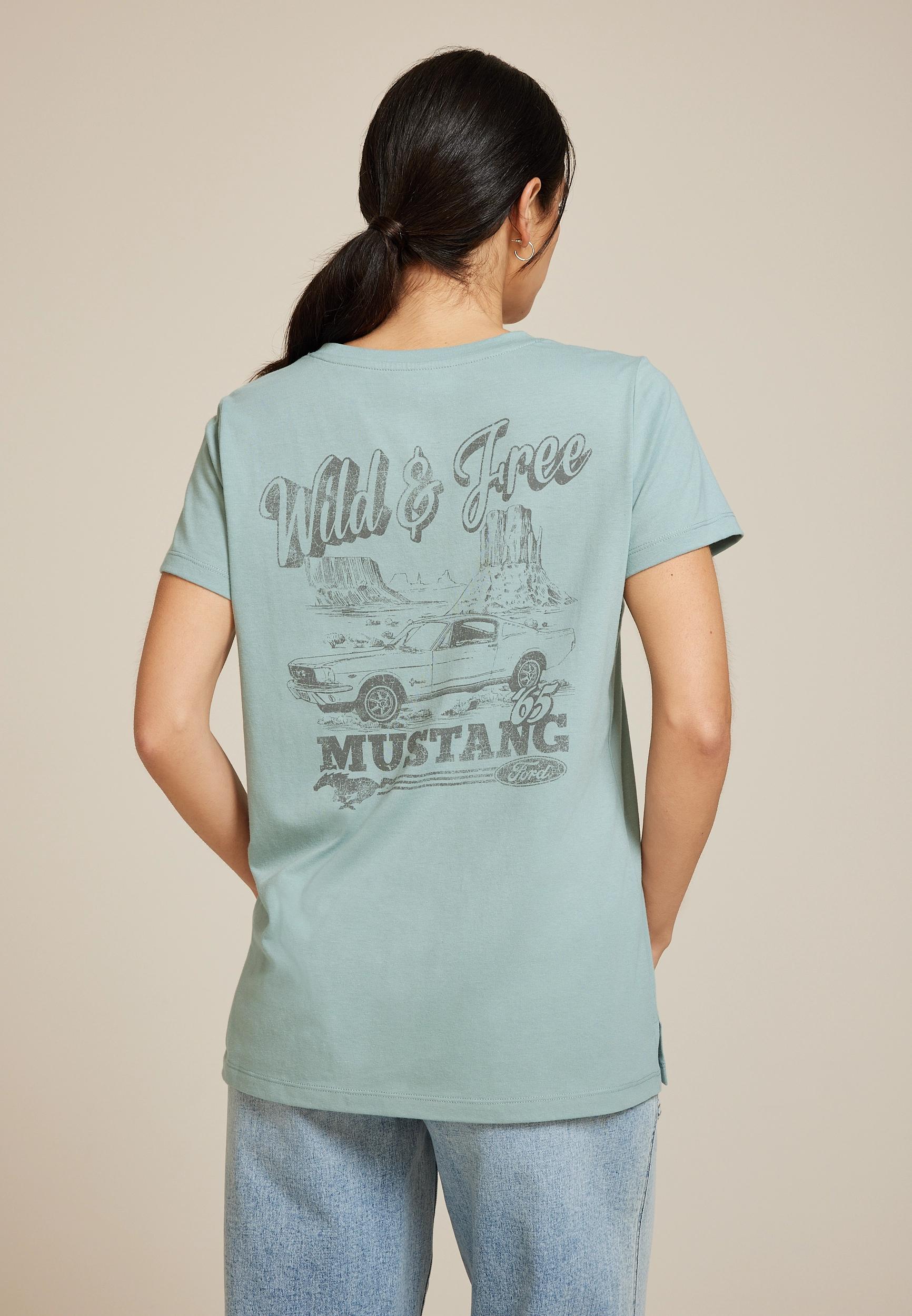 Mustang Wild and Free Classic Fit Graphic Tee Product Image