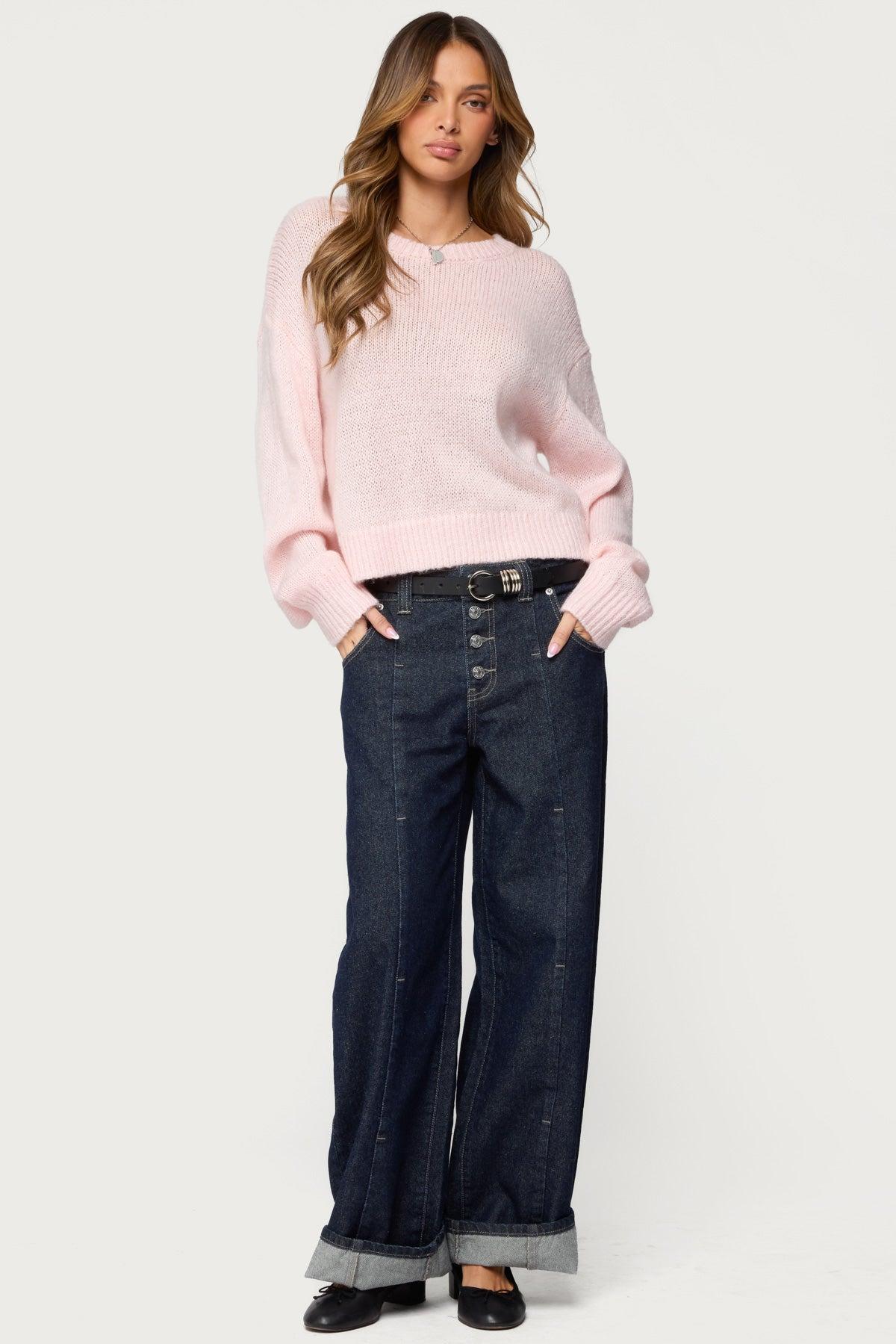 Kyrah Oversized Knit Sweater Product Image