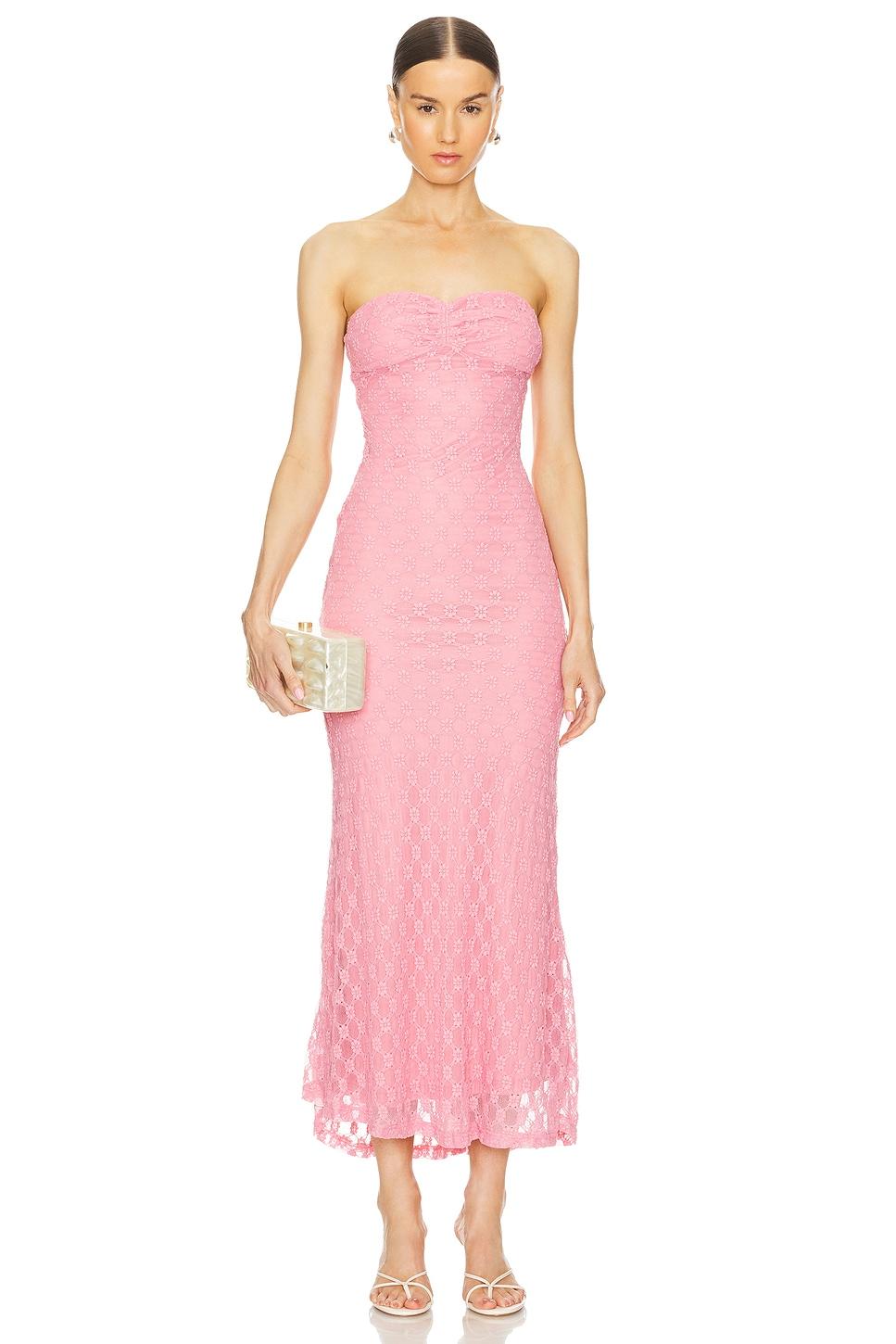 x REVOLVE Adoni Strapless Midi Dress Bardot Product Image