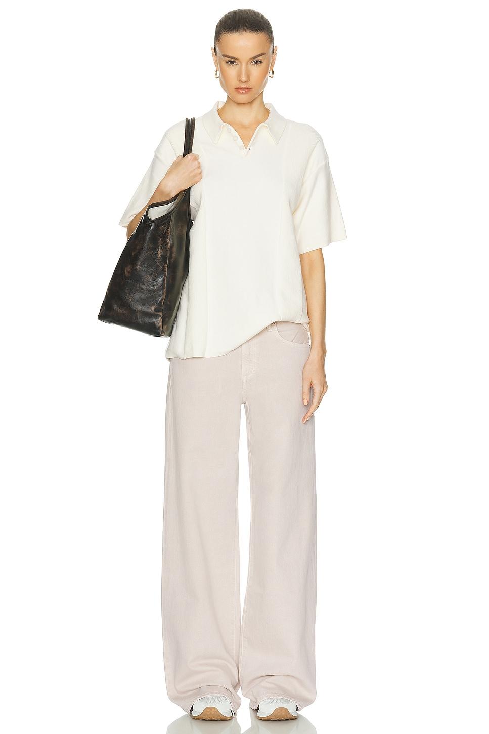 Short Sleeve Knit Polo Product Image