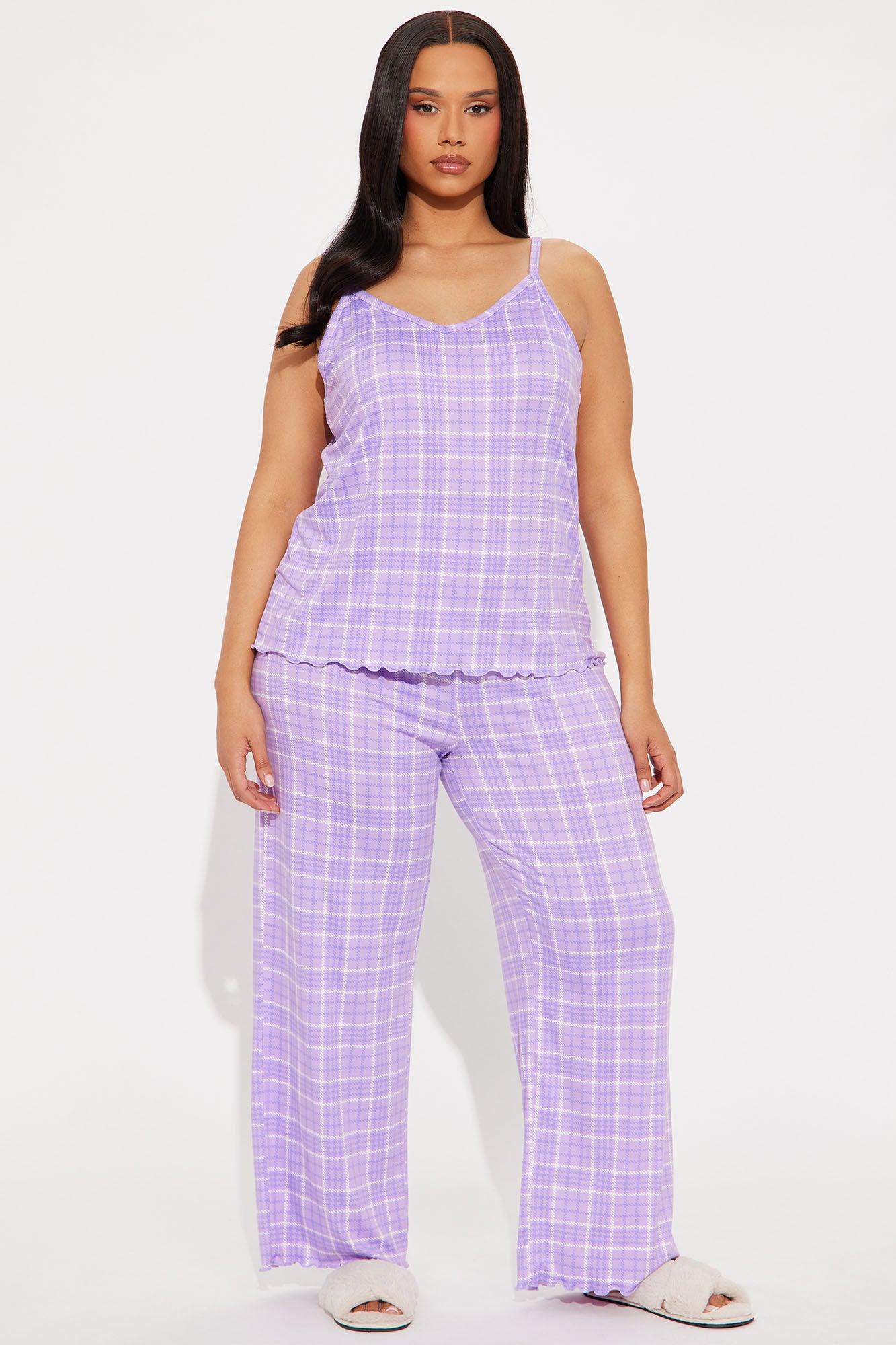 Back To Bed PJ Pant Set - Lavender Female Product Image