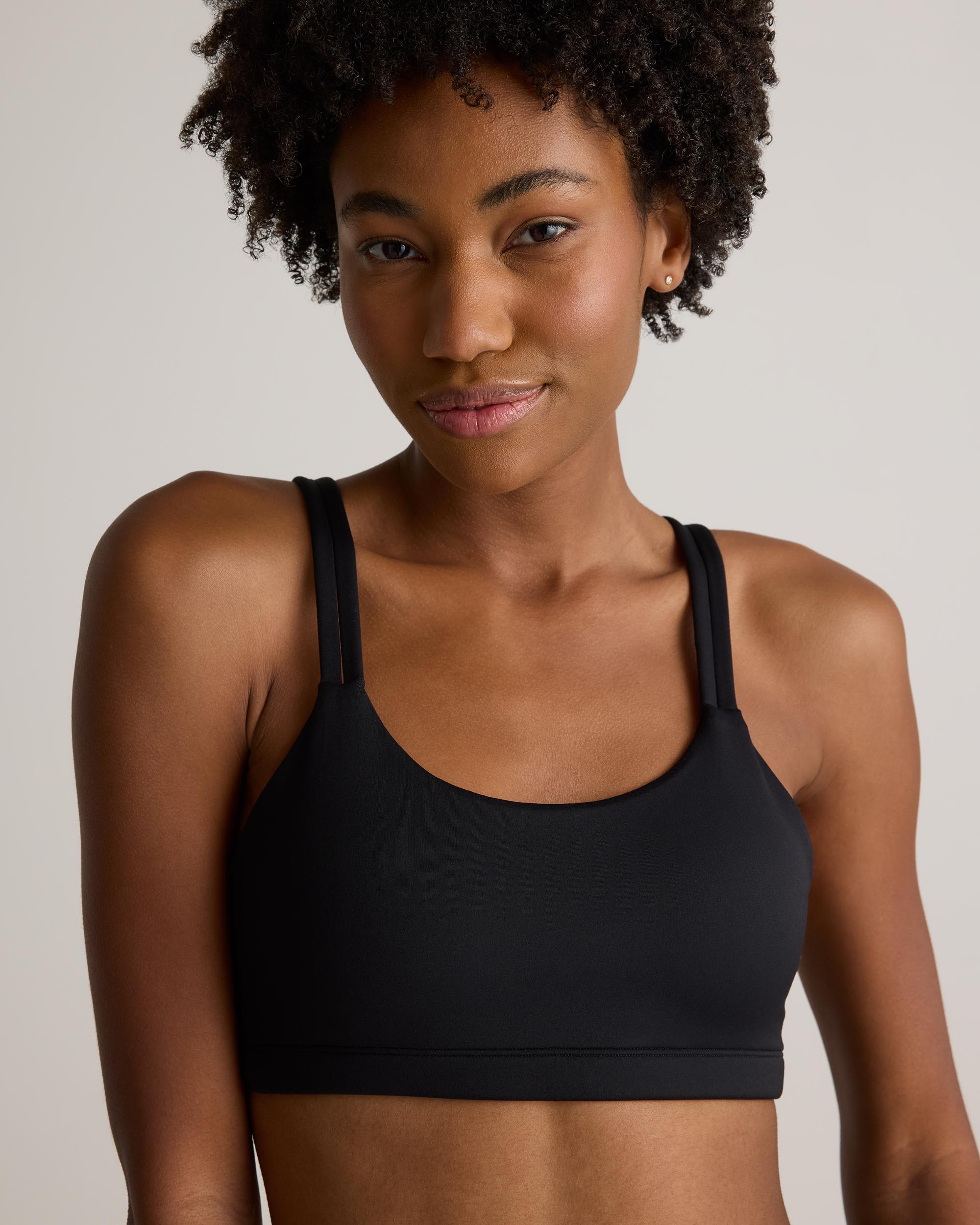 Quince | Women's Ultra-Form Scoop Neck Strappy Bra Nylon/Spandex Product Image