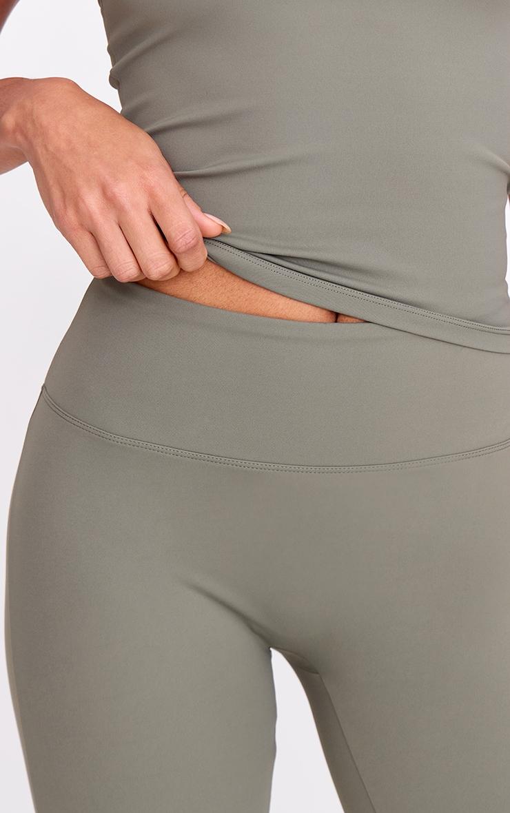 Olive Sculpt Straight Leg Yoga Pants Product Image