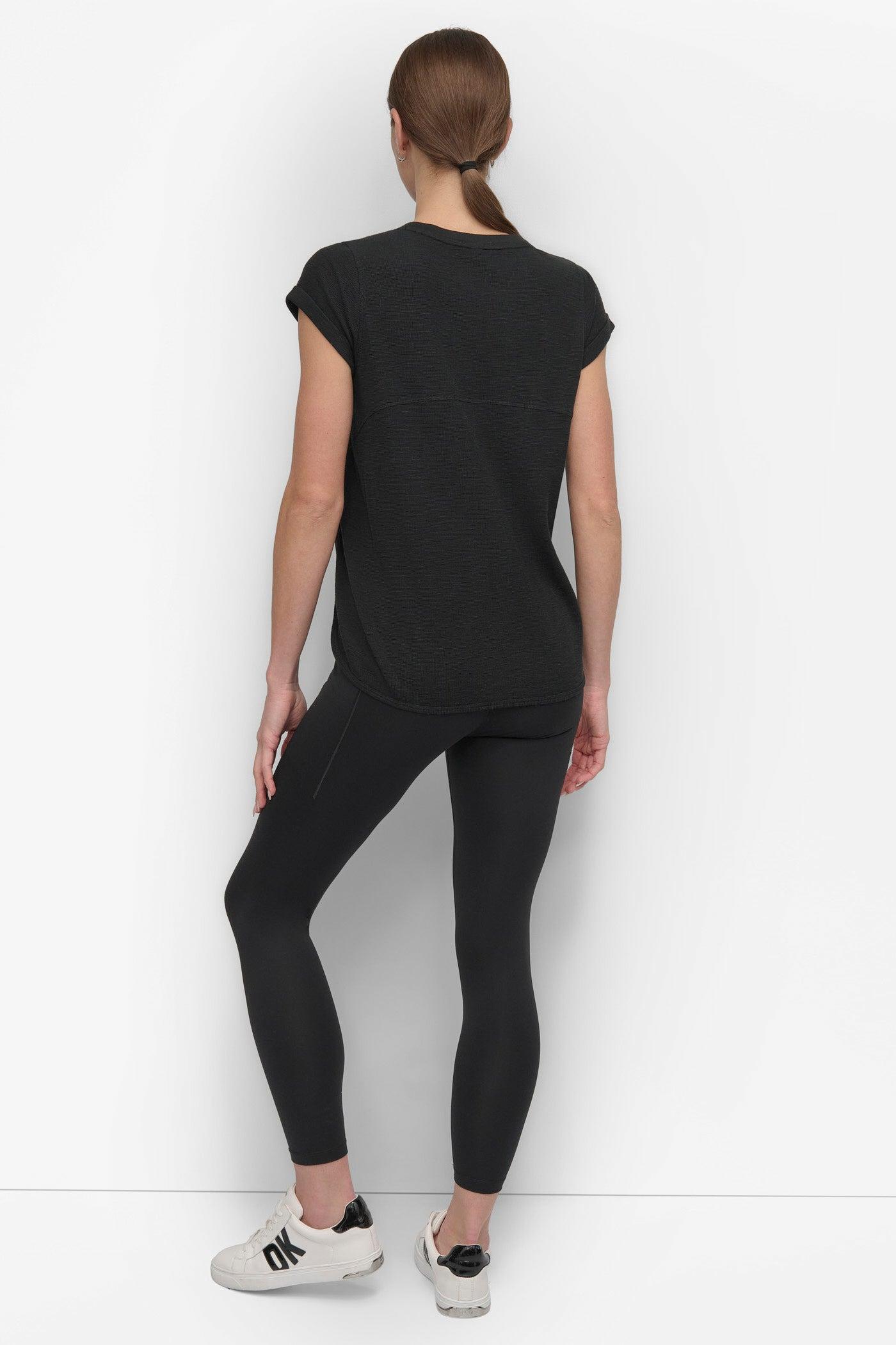 SLUB WAFFLE-KNIT TEE Product Image