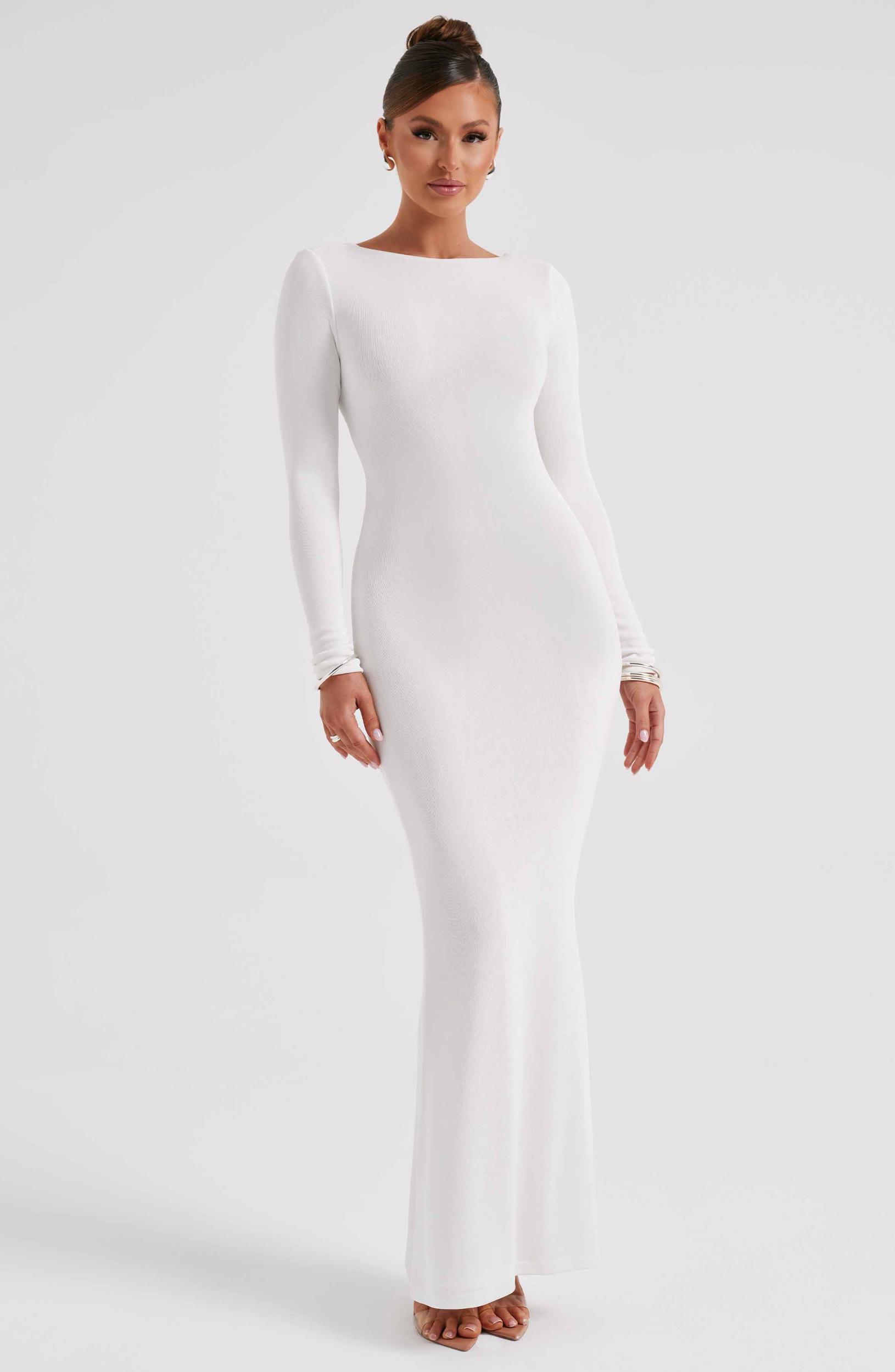 Anastassia Maxi Dress - Ivory Product Image