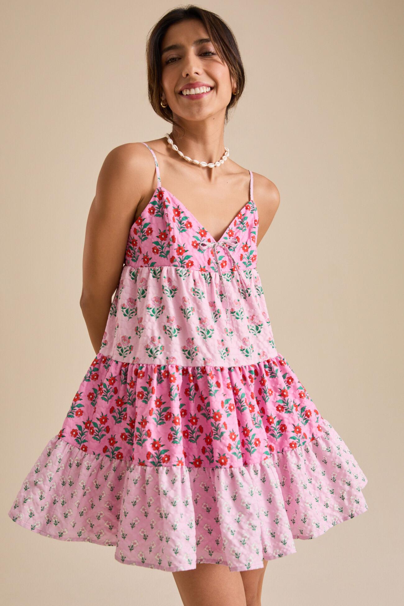 Nevaeh Floral Mini Dress Product Image