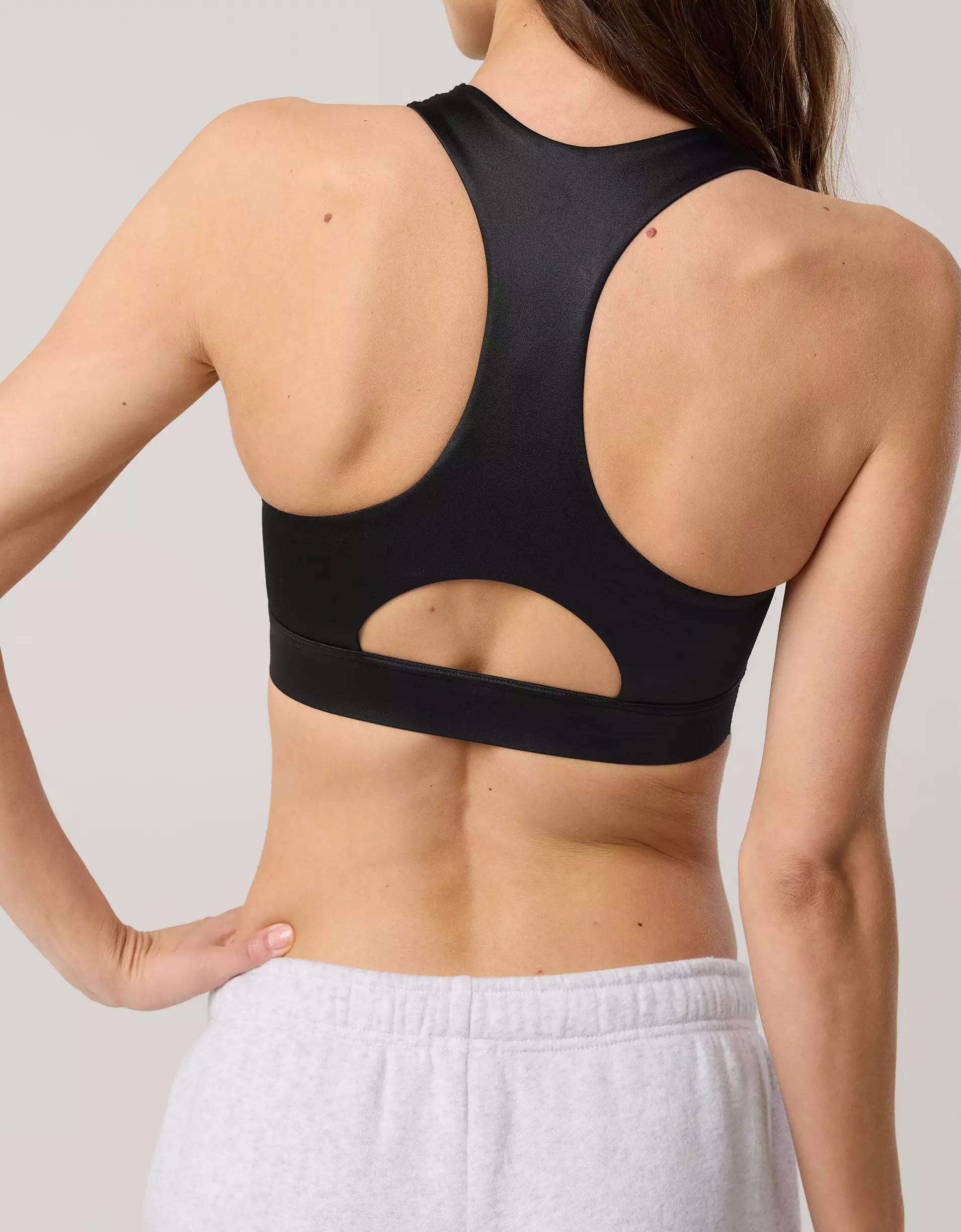 OFFLINE By Aerie Goals Gloss High Neck Sports Bra Product Image