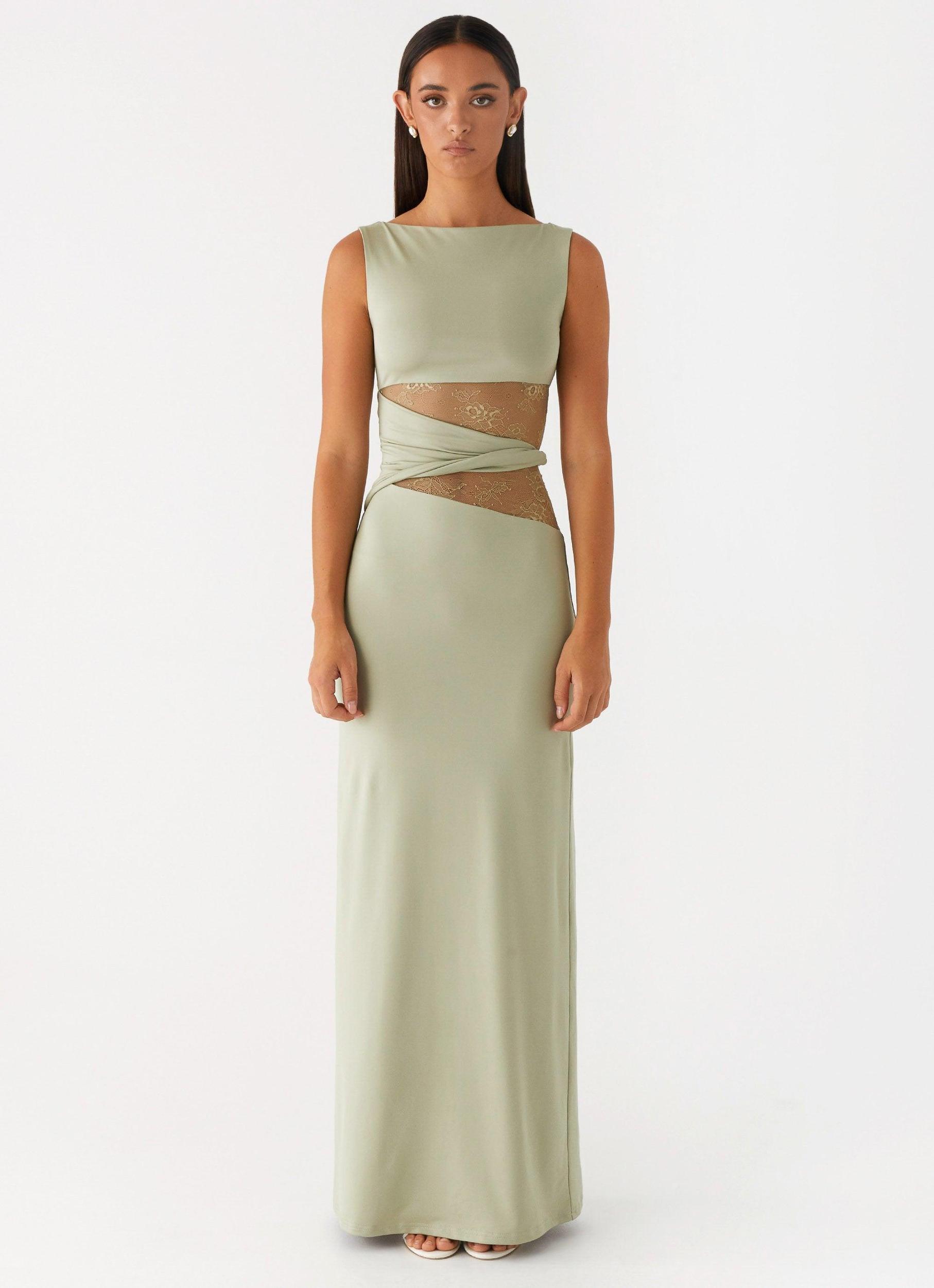 Karma Maxi Dress - Sage Product Image