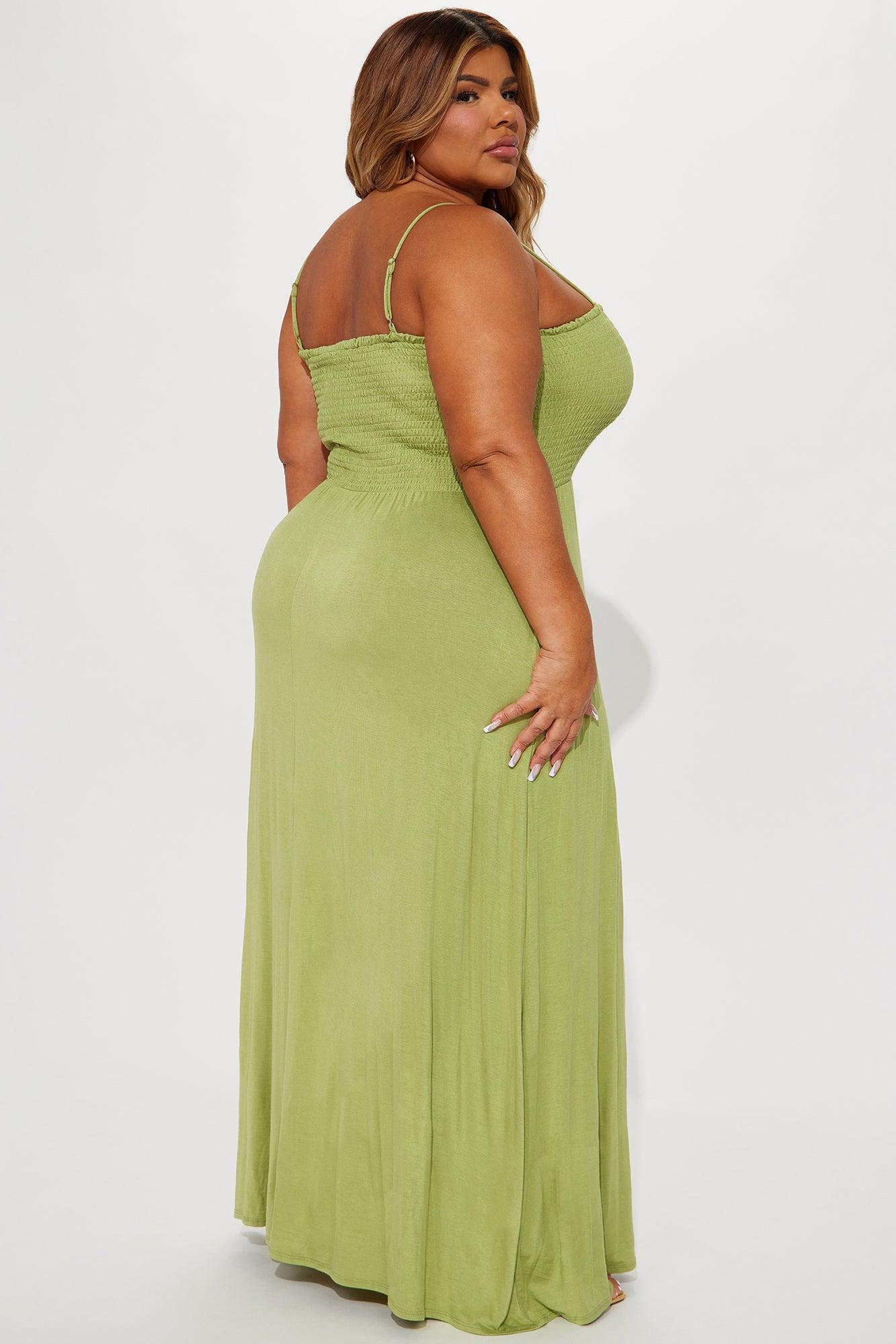 Holly Maxi Dress - Olive Product Image