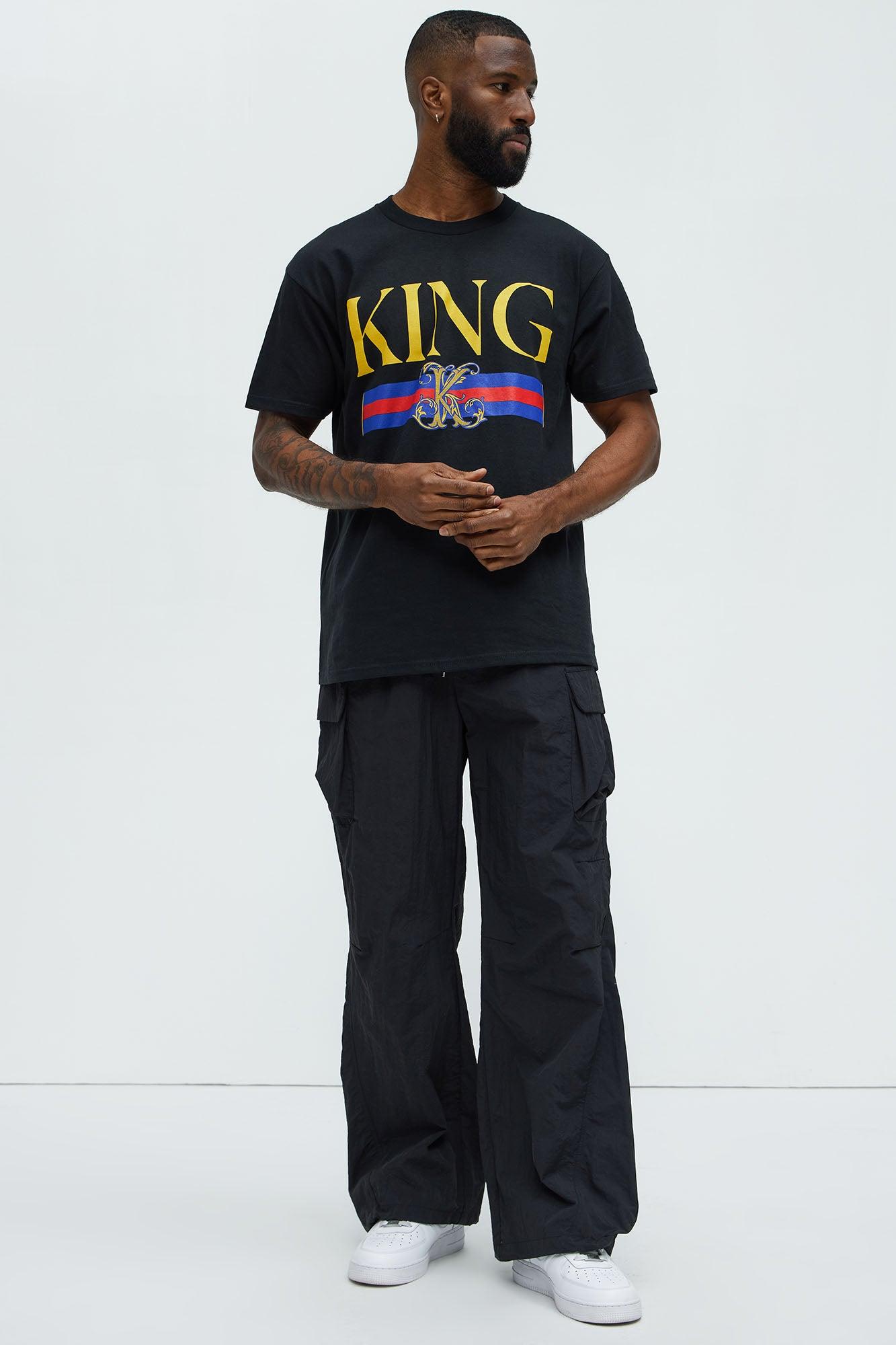 Lux King Short Sleeve Tee - Black Product Image