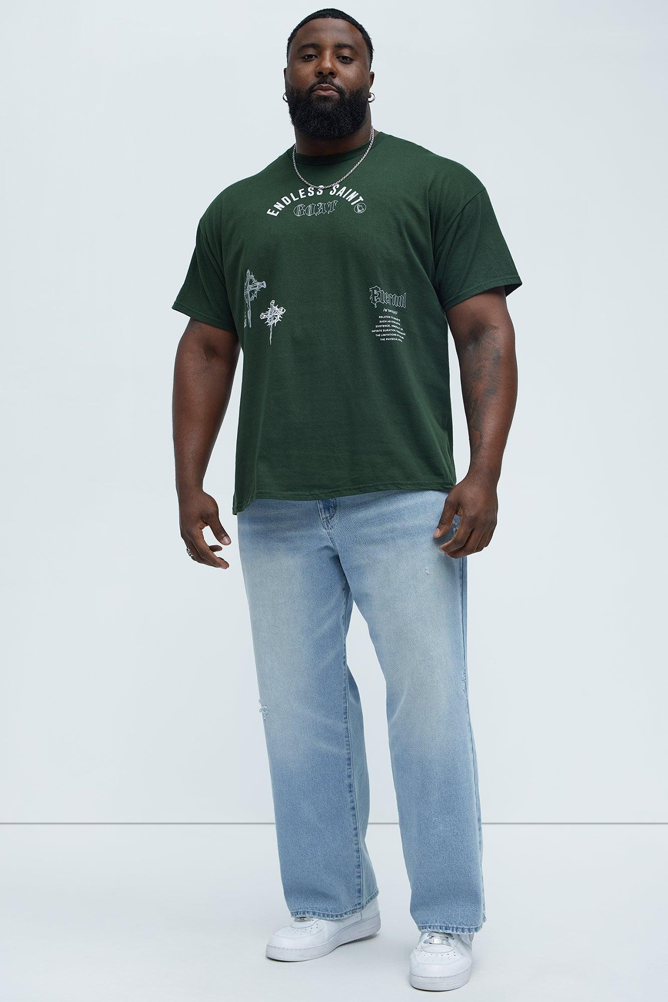 Endless Saint Eternal Short Sleeve Tee - Hunter Green Product Image