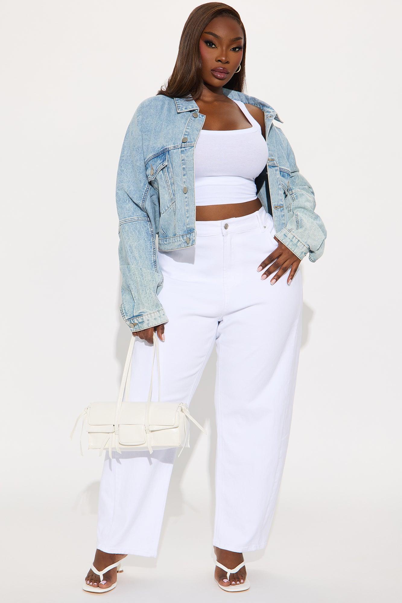 Bianca Denim Jacket - Light Wash Product Image