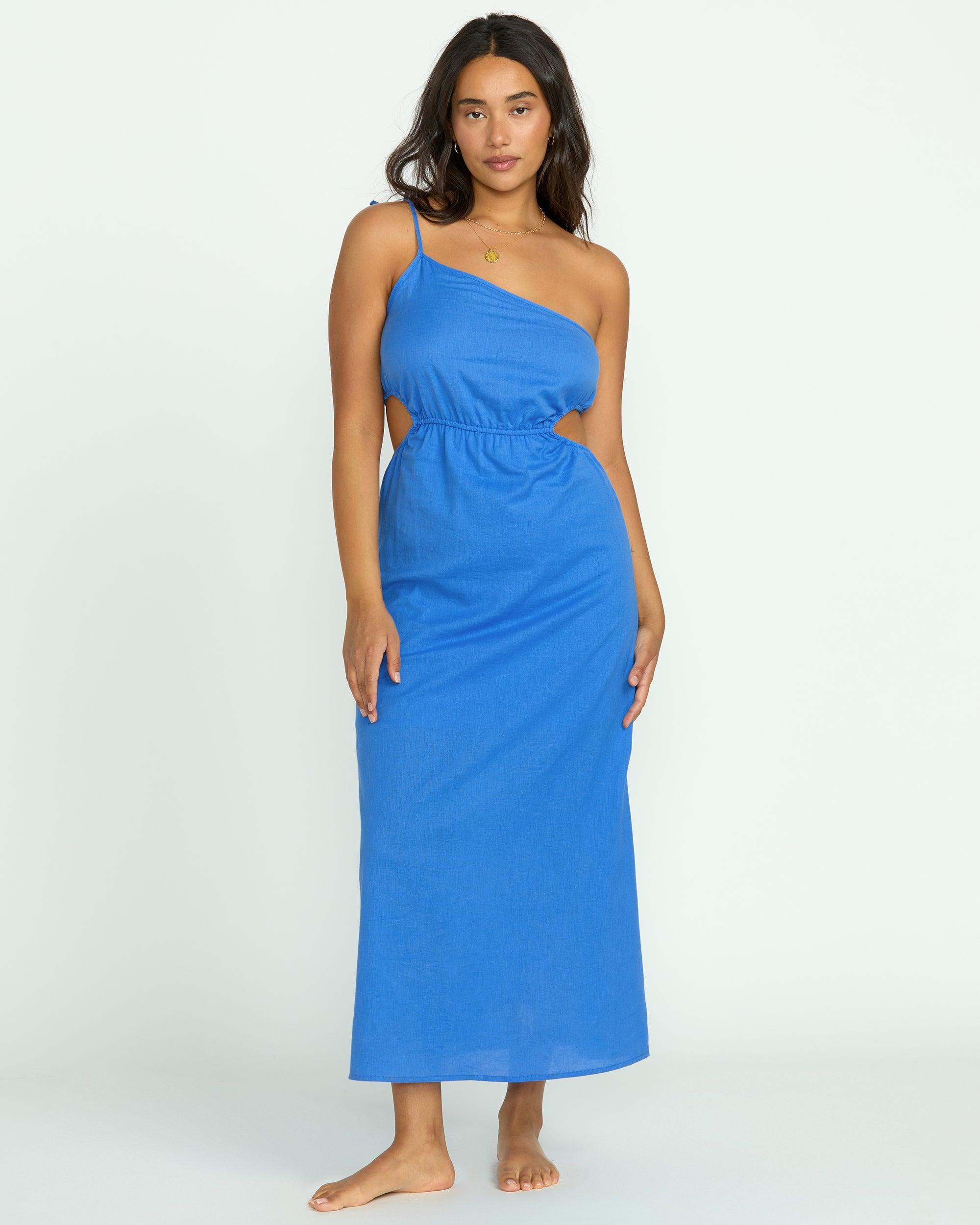 True Blue Maxi Dress - True Blue Female Product Image