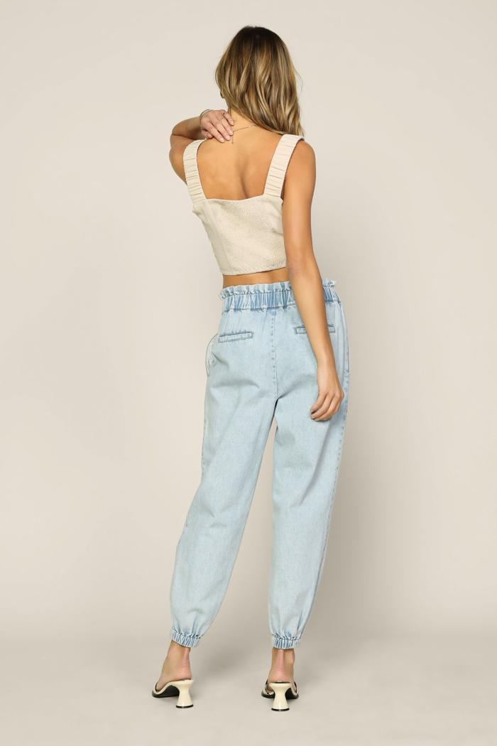 Smocked Crop Top Product Image