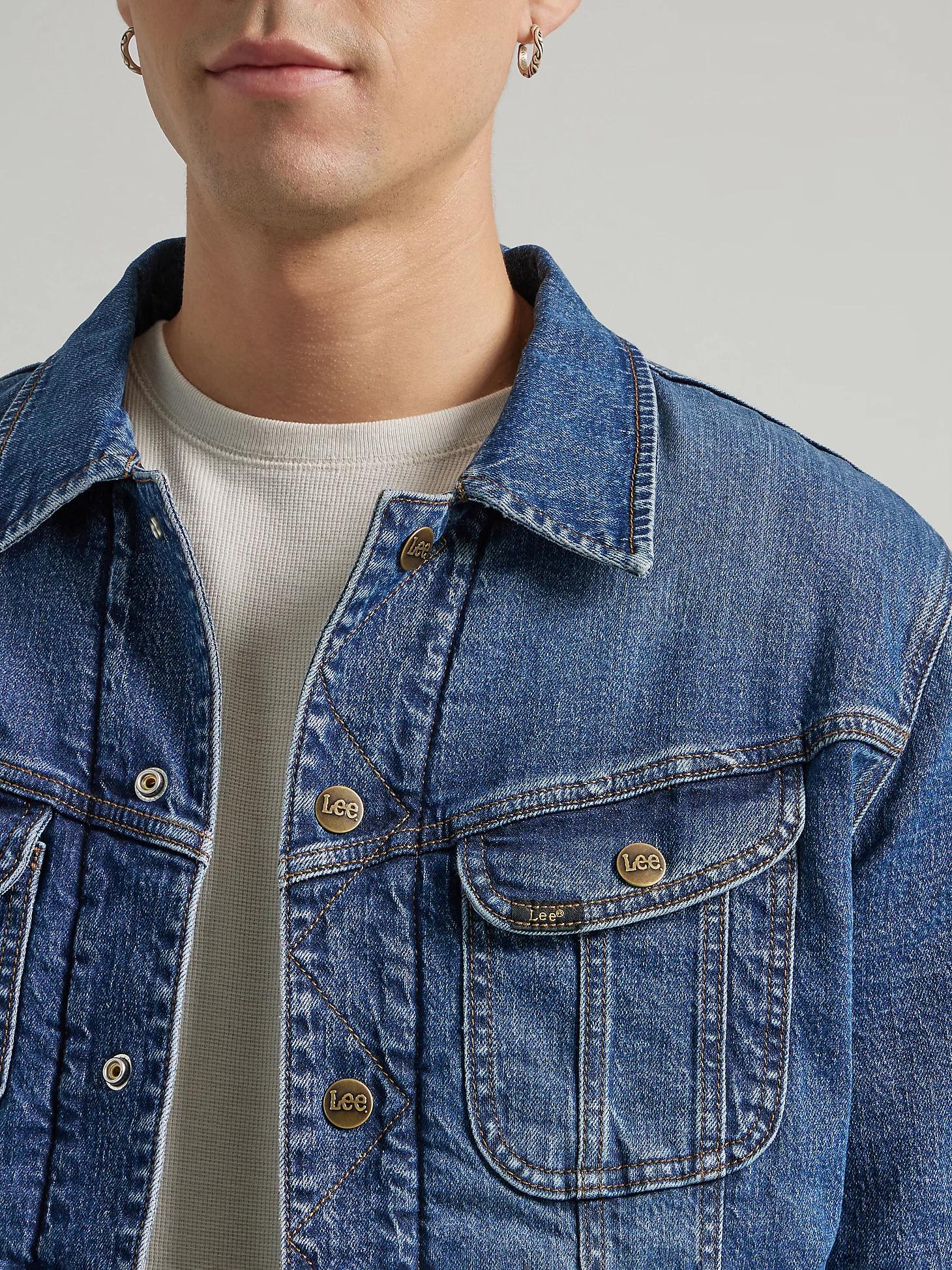 Men's Reversible Sherpa Lined Rider™ Jacket | Men's Jackets & Outerwear | Lee® Product Image