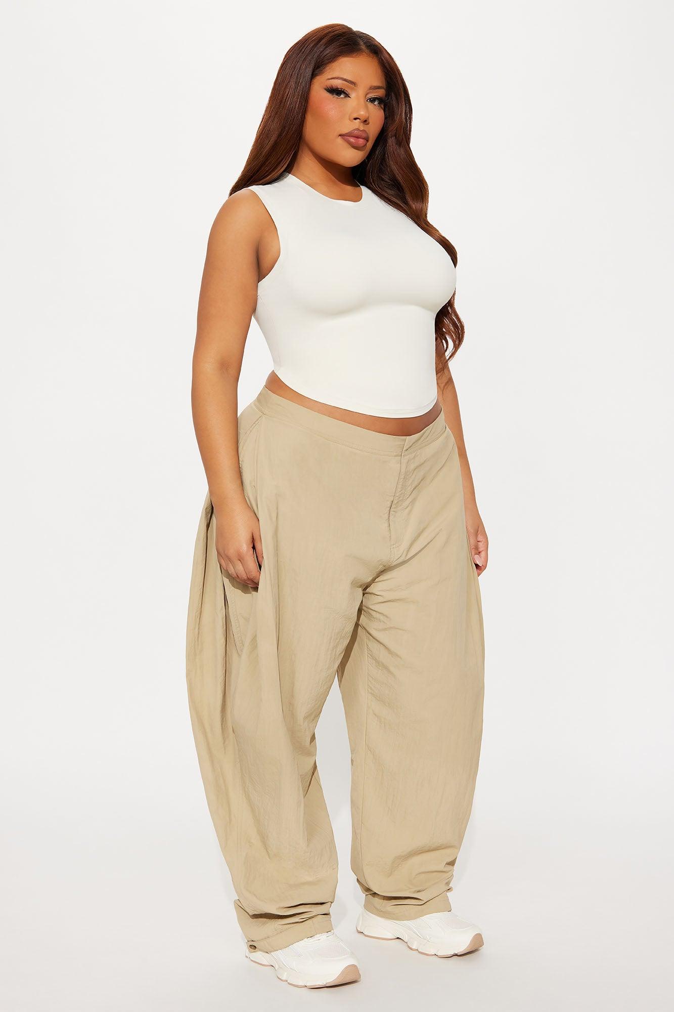 Second Skin Double Lined Muscle Tank - Bone Female Product Image