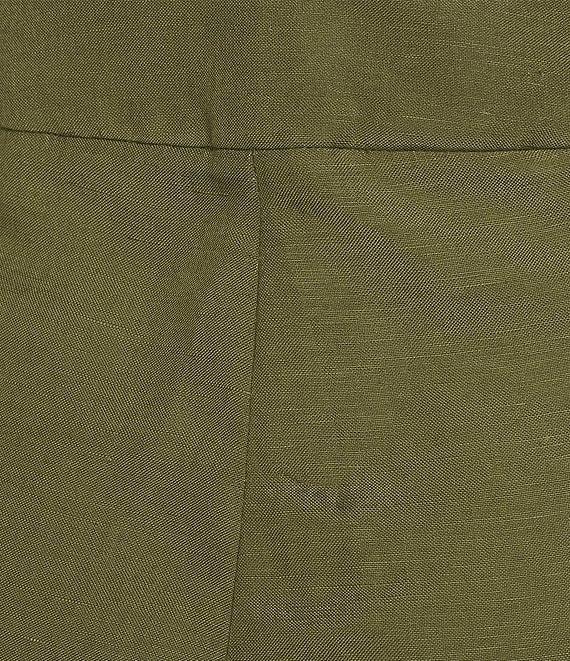 Calvin Klein Linen Blend Wide Leg Pants Product Image