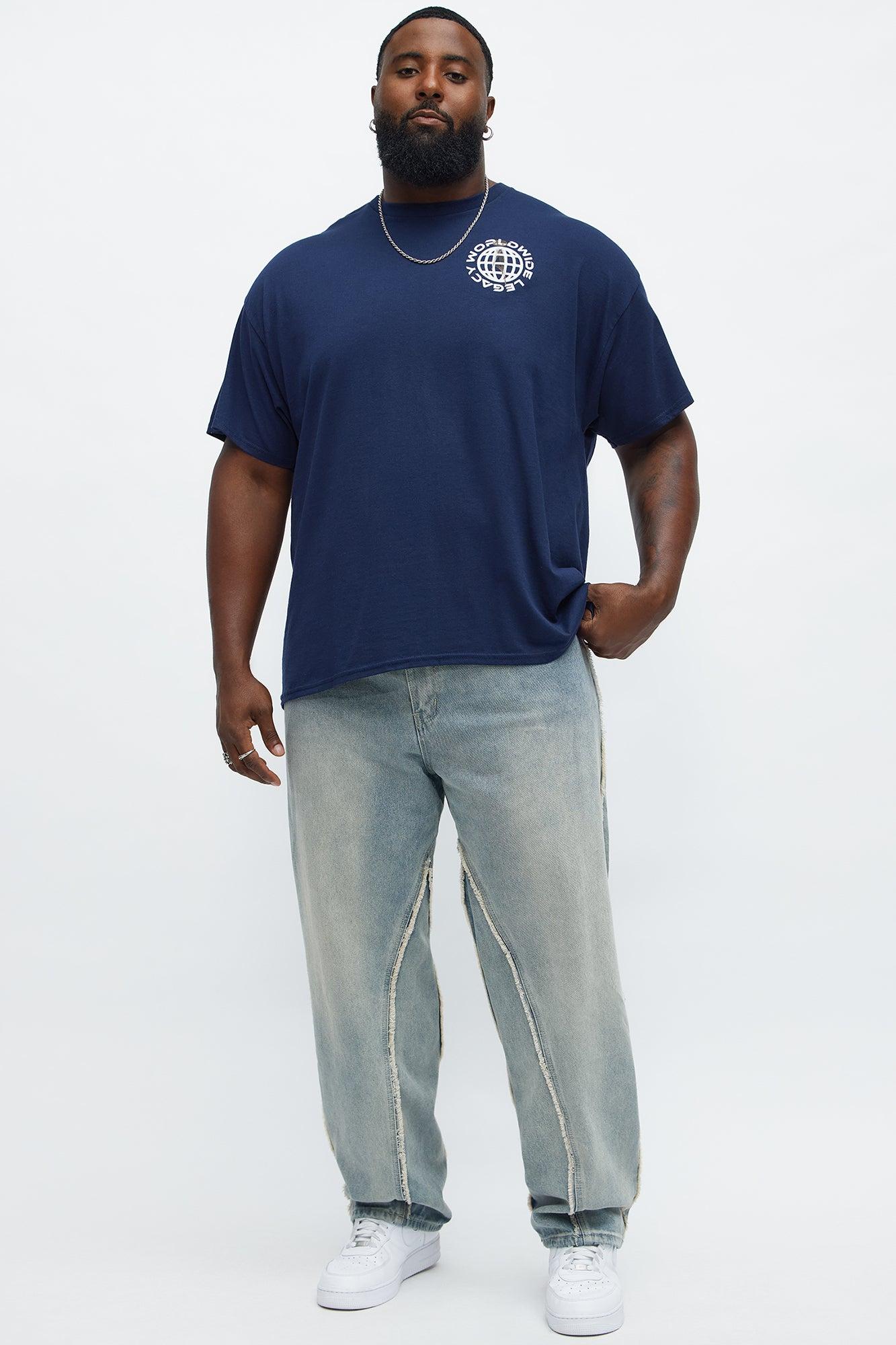 Worldwide Legacy Forever Short Sleeve Tee - Navy Male Product Image