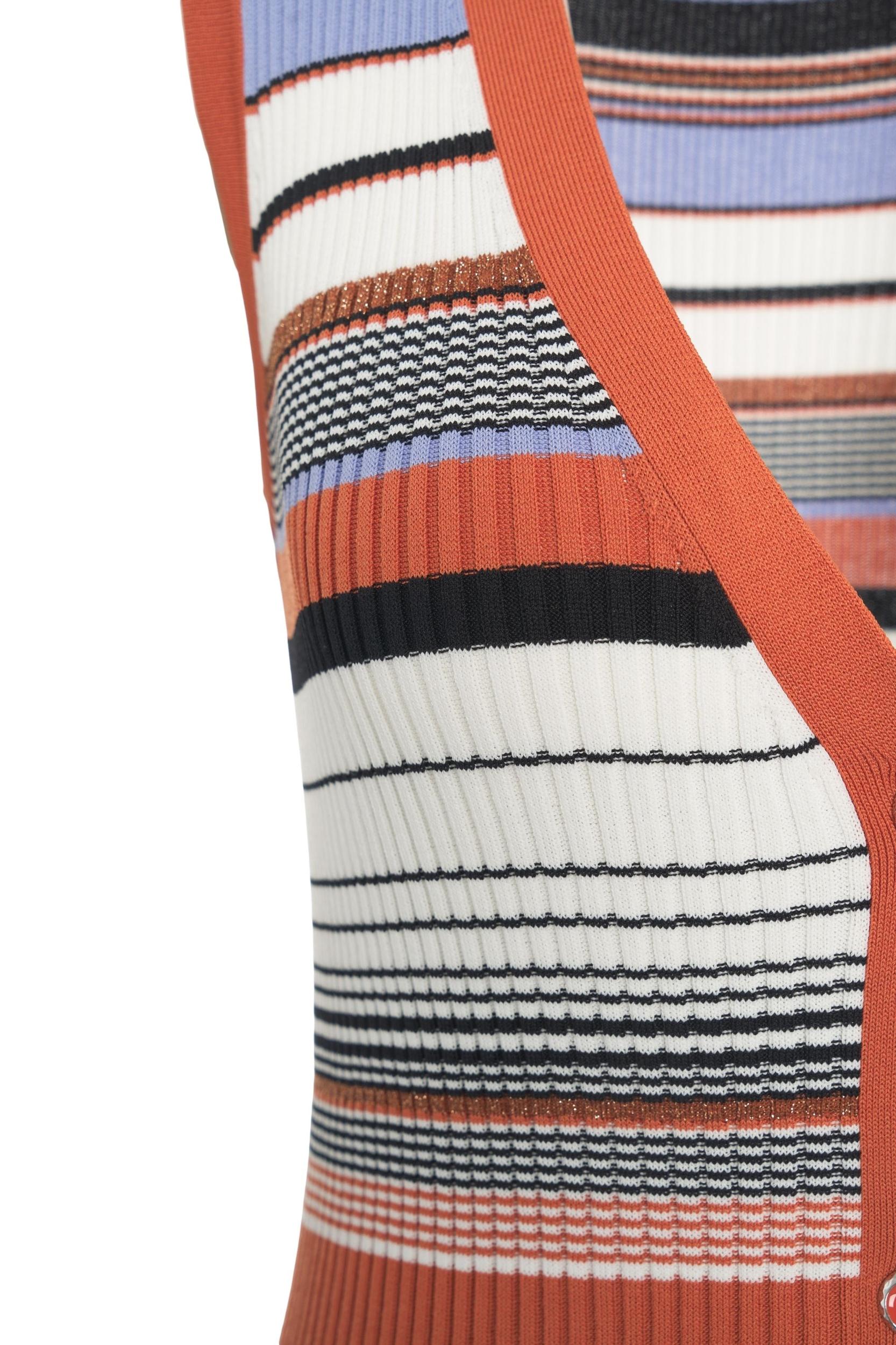 Striped knit maxi dress Product Image