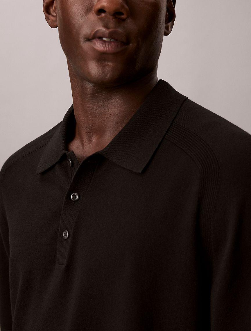 Tech Knit Sweater Polo Shirt Product Image