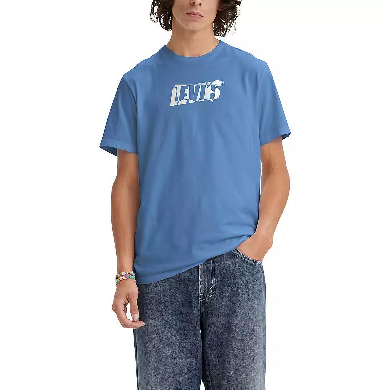Men's Levi's® Classic Logo Graphic Tee, Size: Small, Blue Product Image