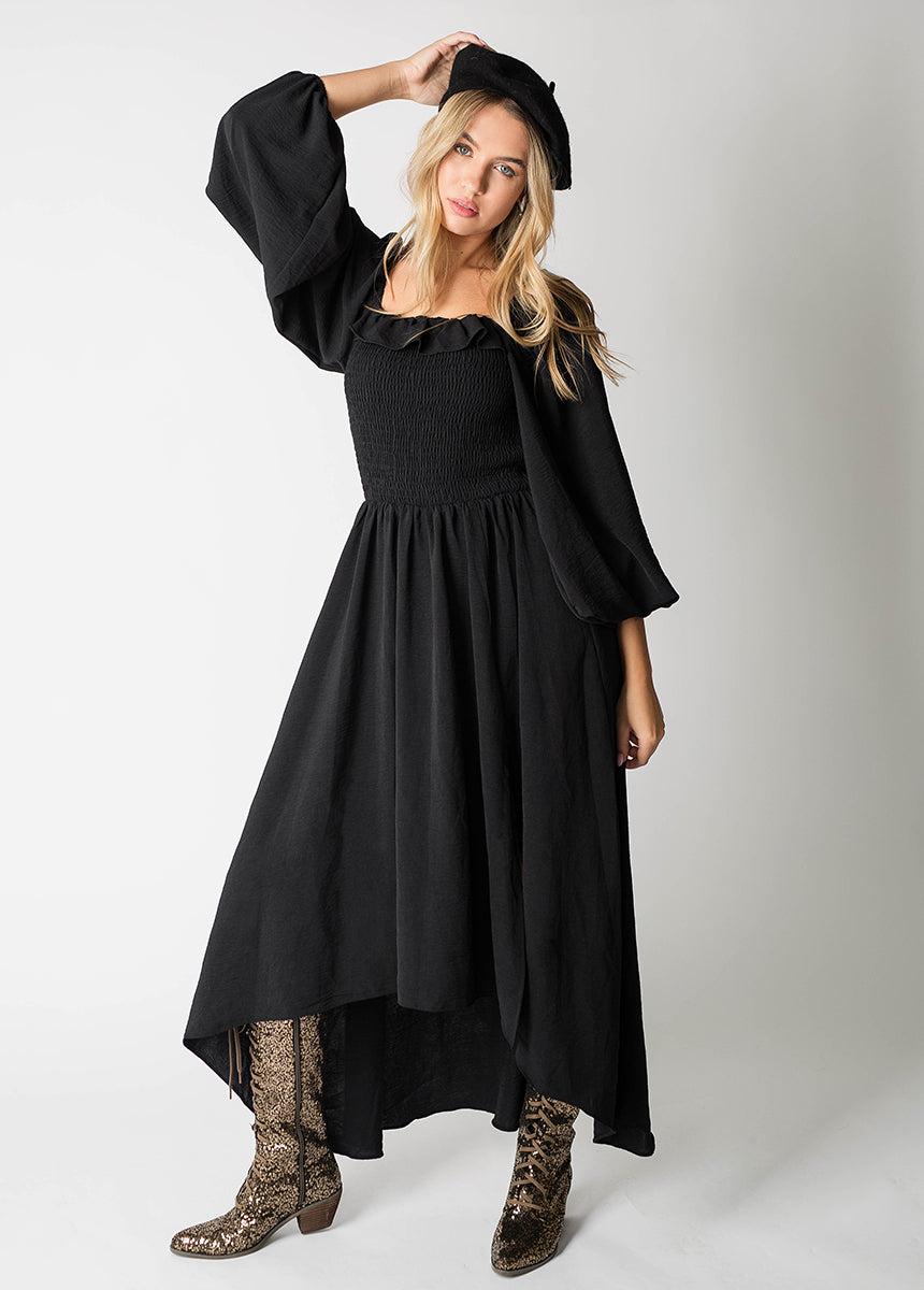Odette Dress in Black Female Product Image