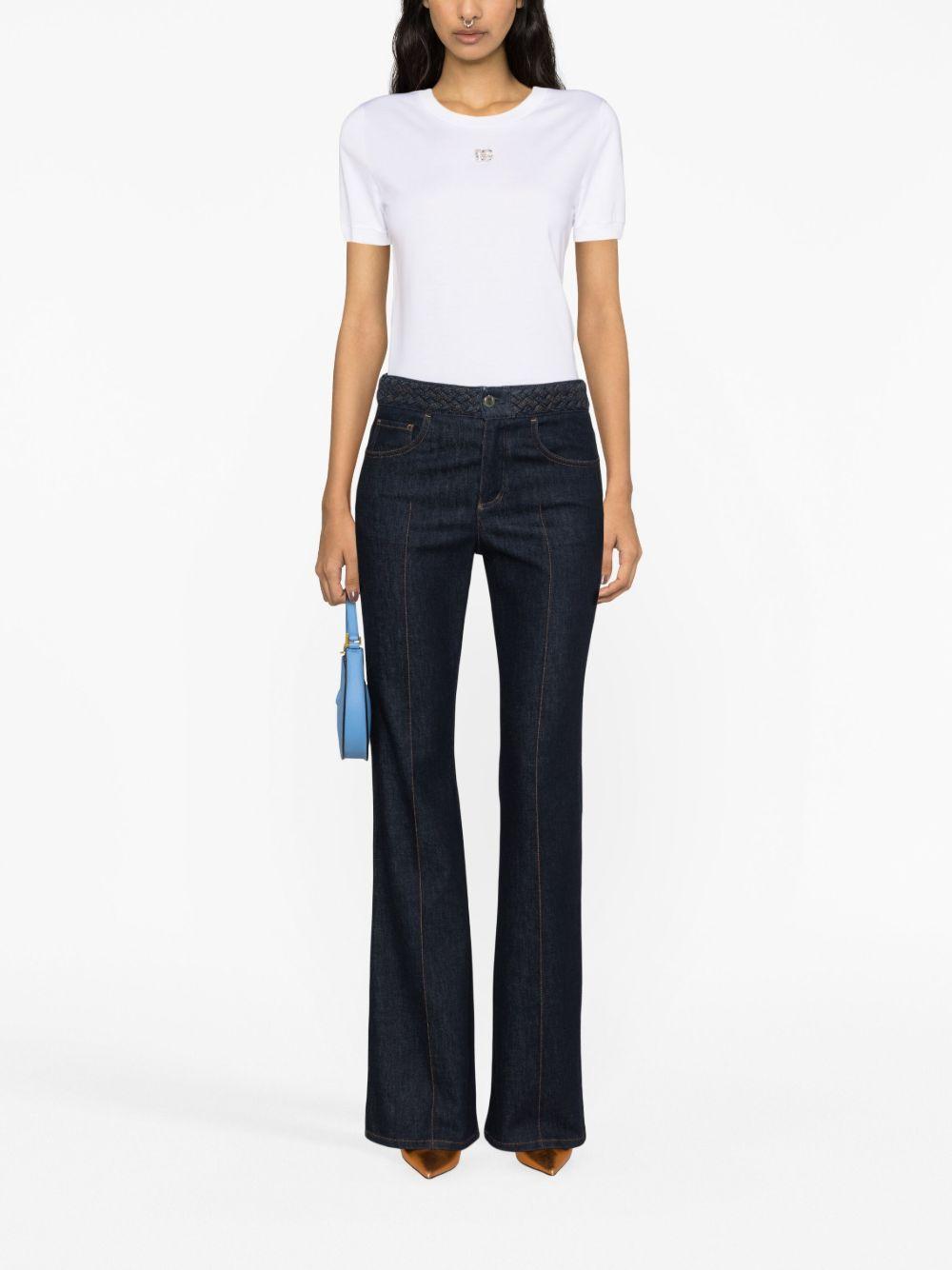 crystal-embellished T-shirt Product Image