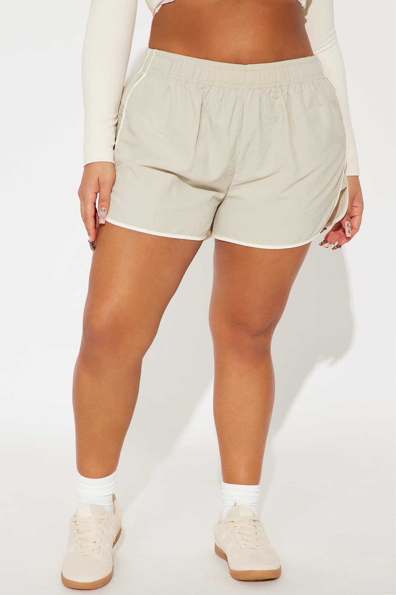 Keep Your Cool Track Short - Sage Product Image