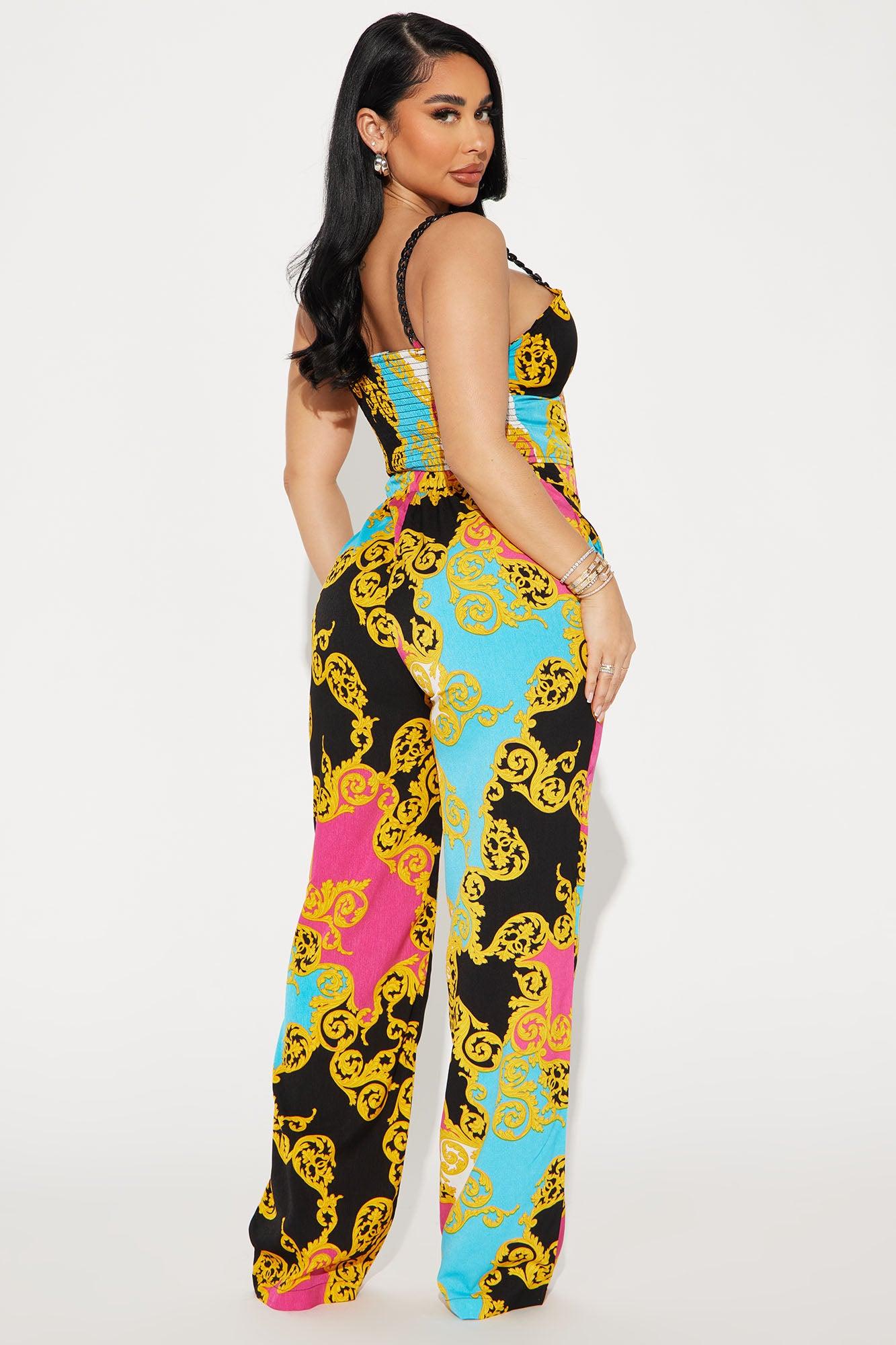 High Status Pant Set - Black/combo Product Image