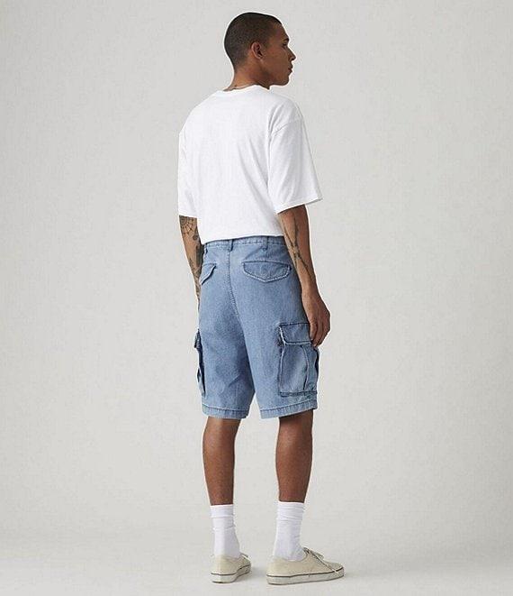 Levi's® Carrier Regular Fit 9.5#double; Inseam Denim Cargo Shorts Product Image