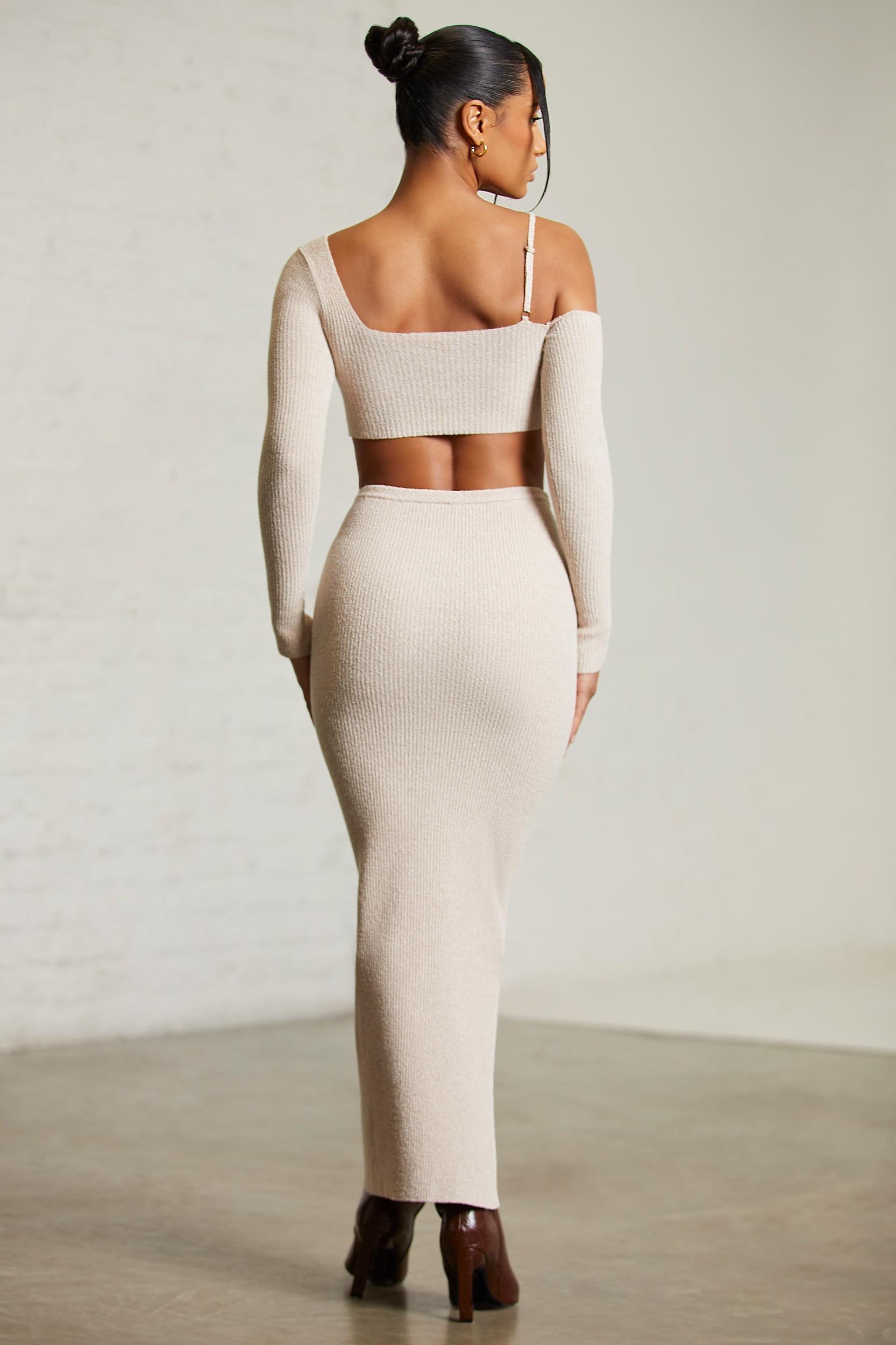 Low Rise Maxi Skirt in Praline Female Product Image