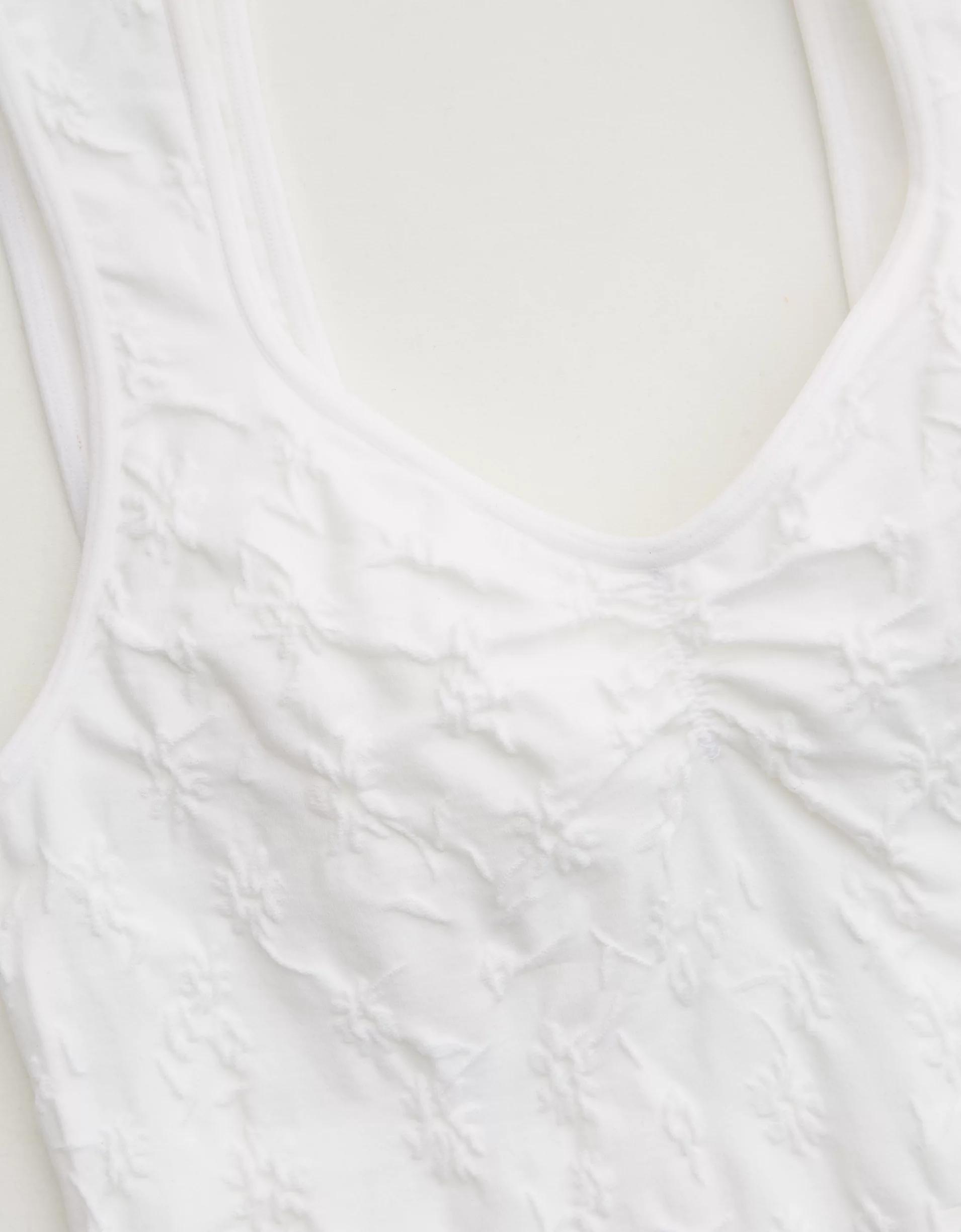 Superchill Seamless Floral Jacquard Bra Top Product Image