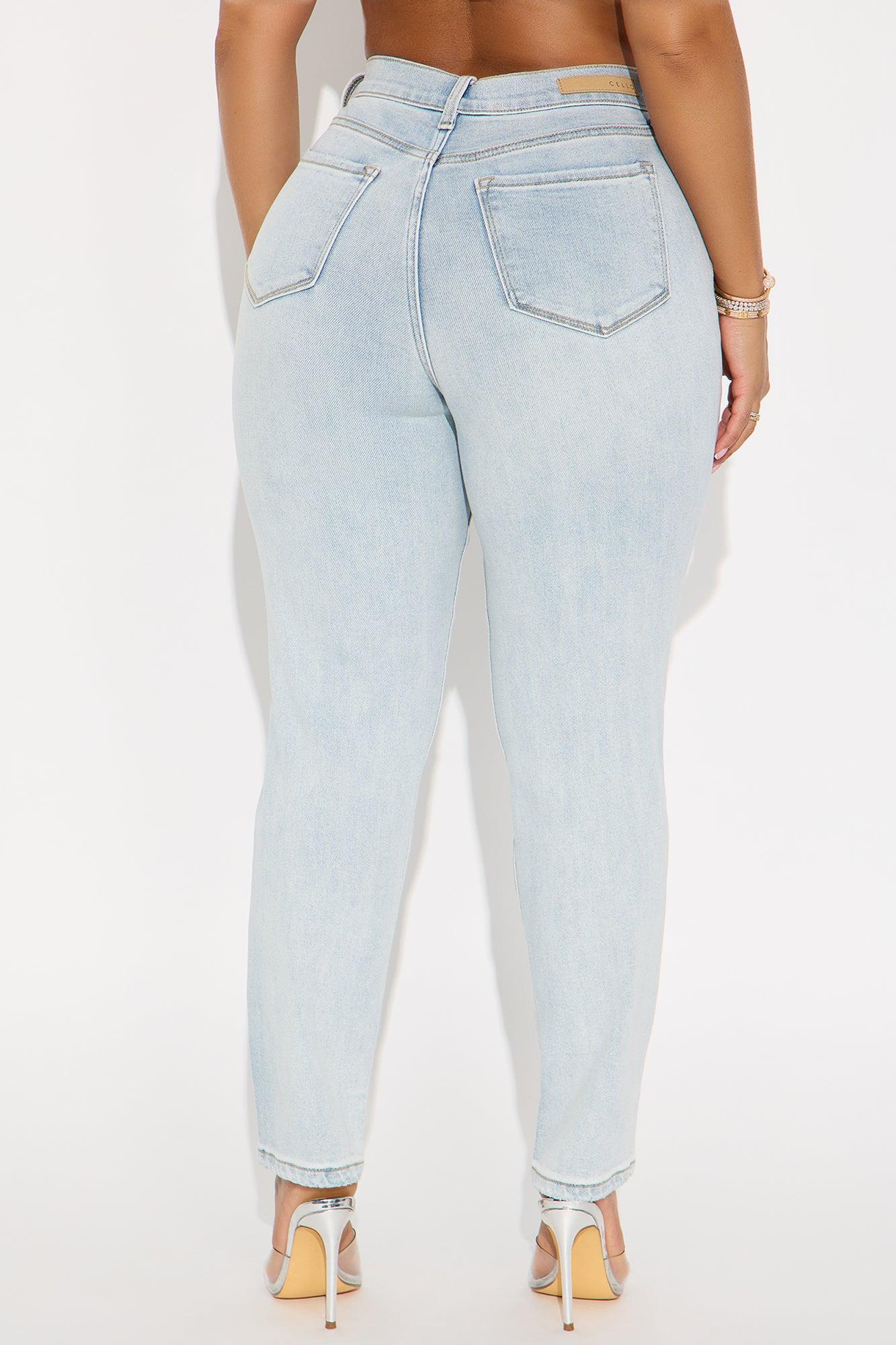 I Love My Mom Jeans - Light Wash Female Product Image