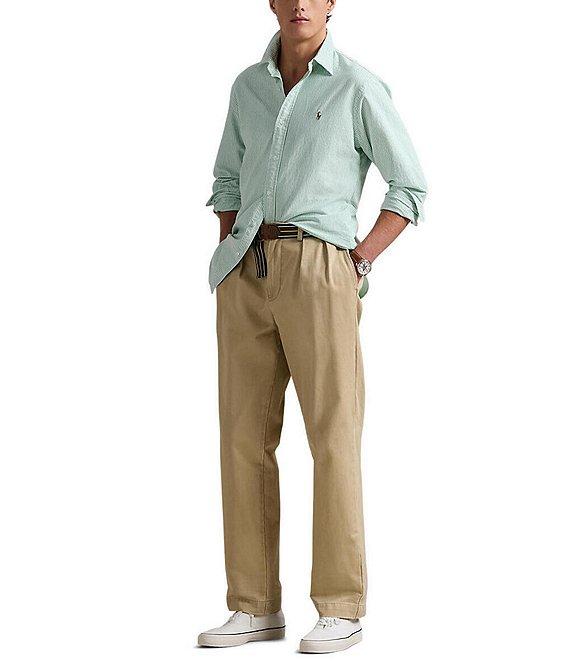 Polo Ralph Lauren Classic Fit Striped Oxford Shirt Product Image