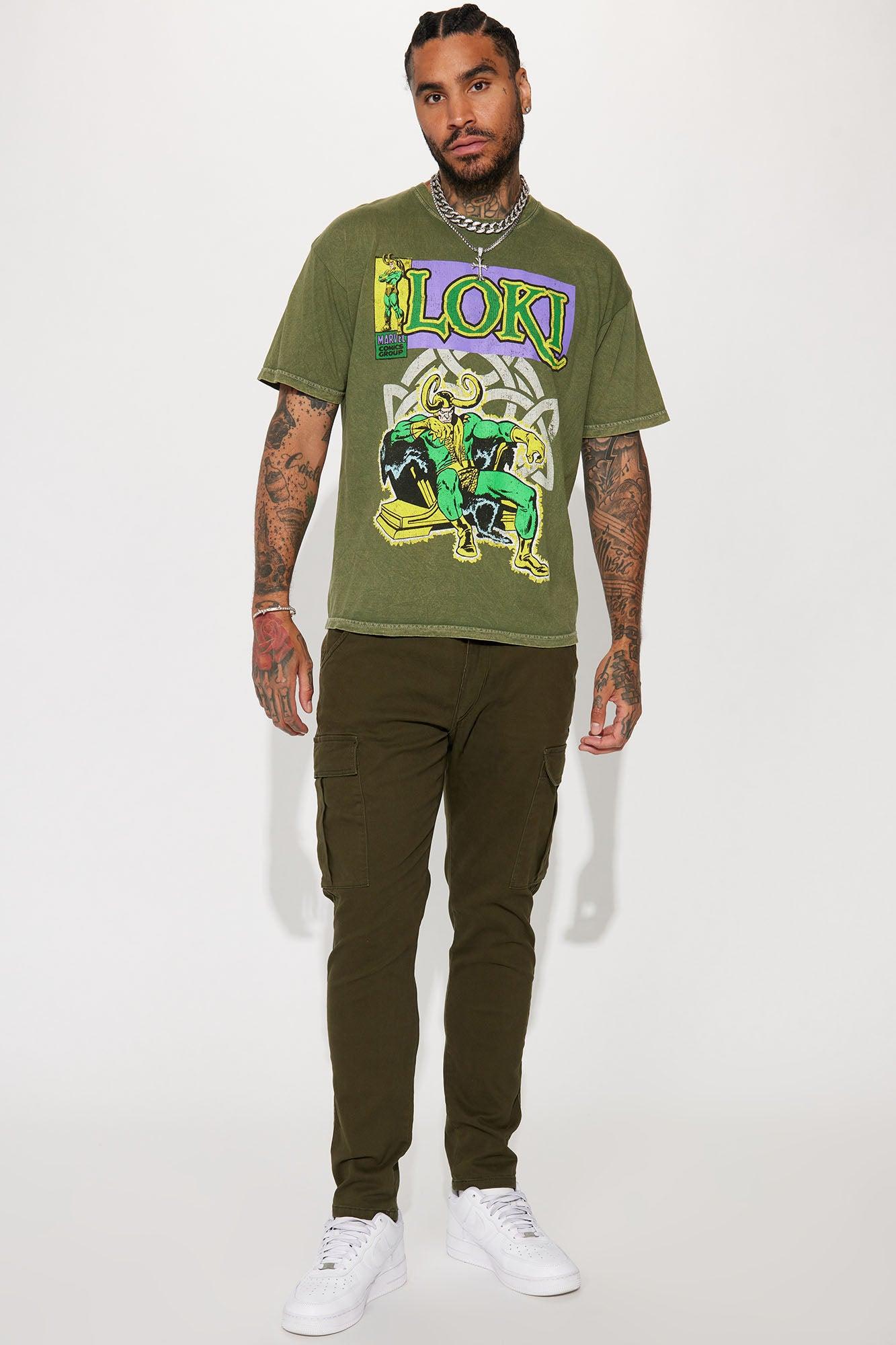 Kyle Slim Cargo Pants - Olive Product Image
