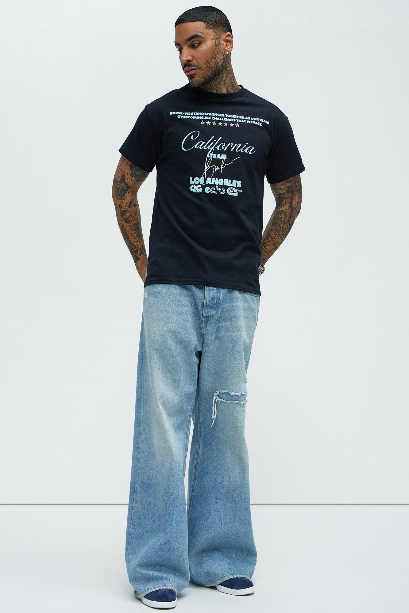 California Team LA Short Sleeve Tee - Black Product Image