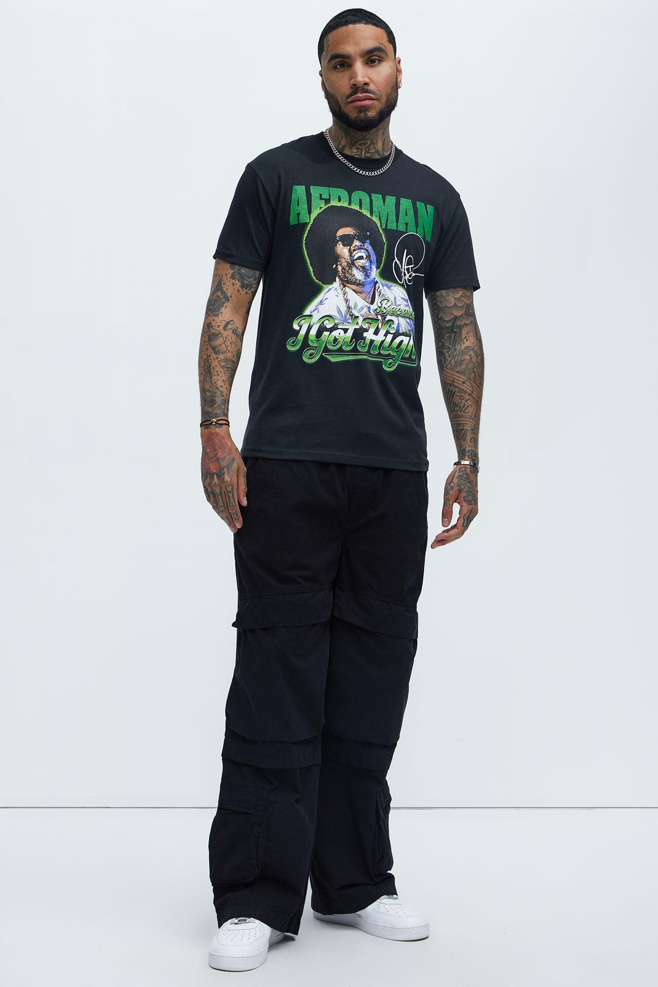 Afroman Party Short Sleeve Tee - Black Product Image