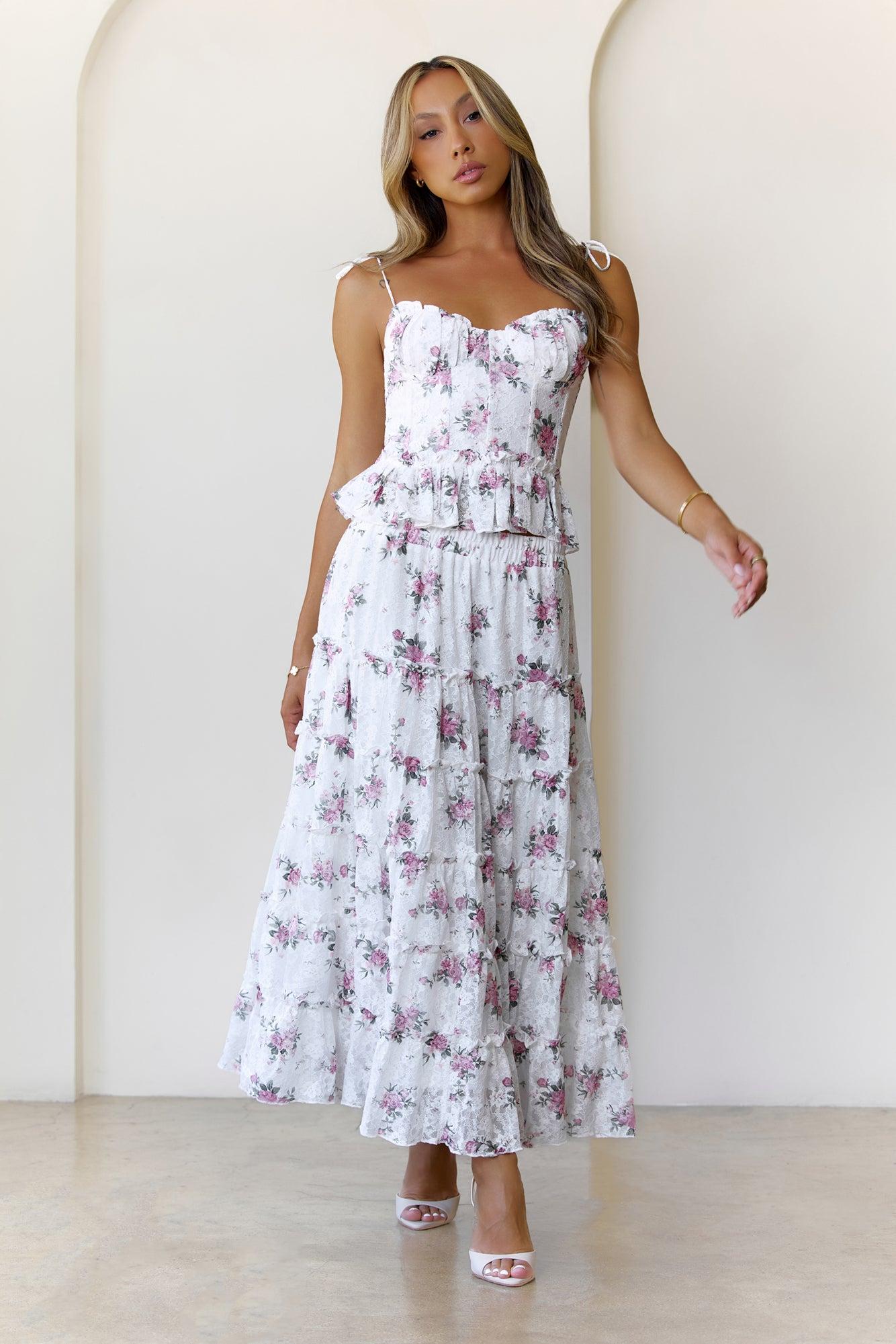 Strawberry Picking Top Pink Product Image