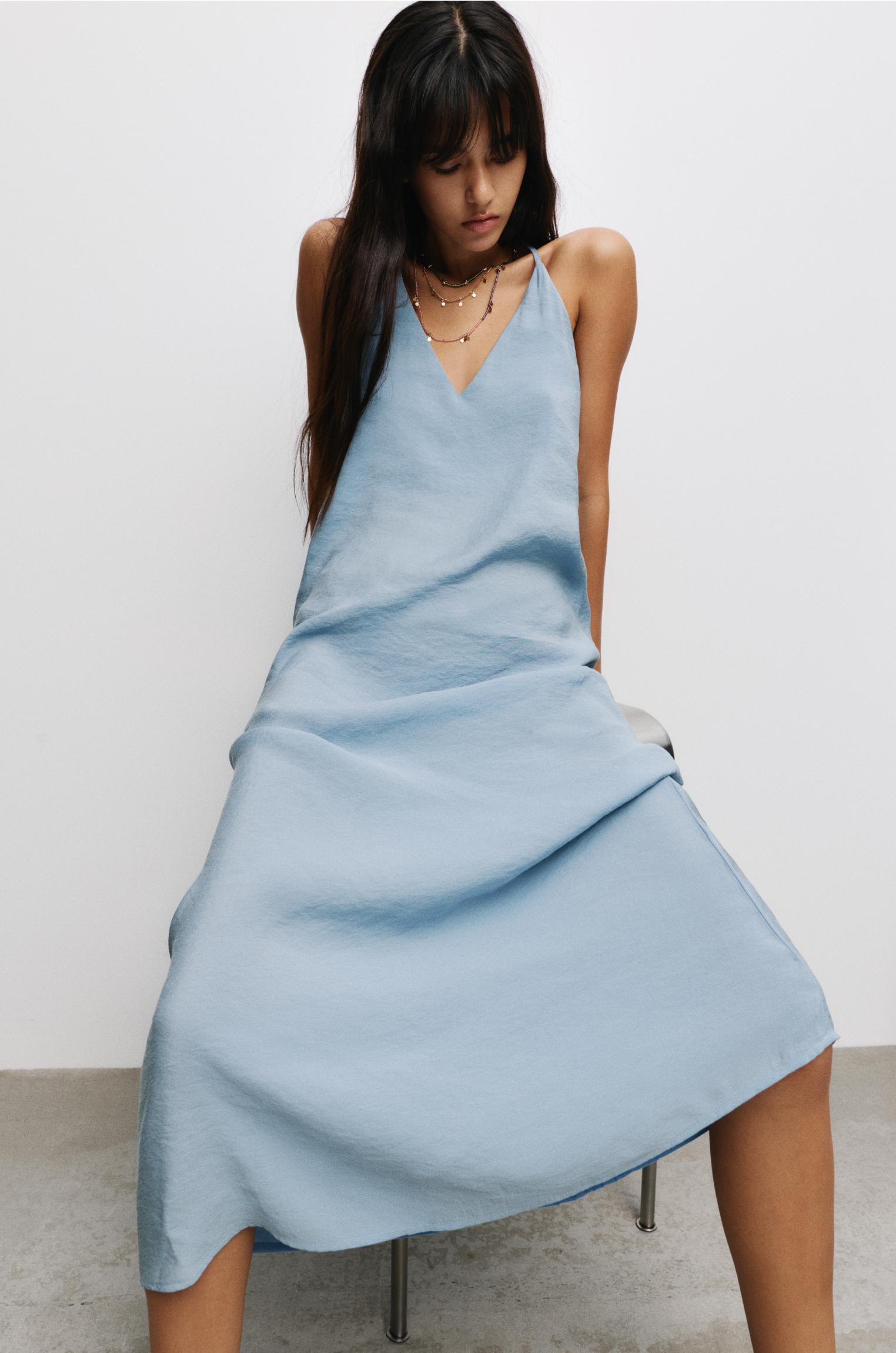 Halter midi dress Product Image