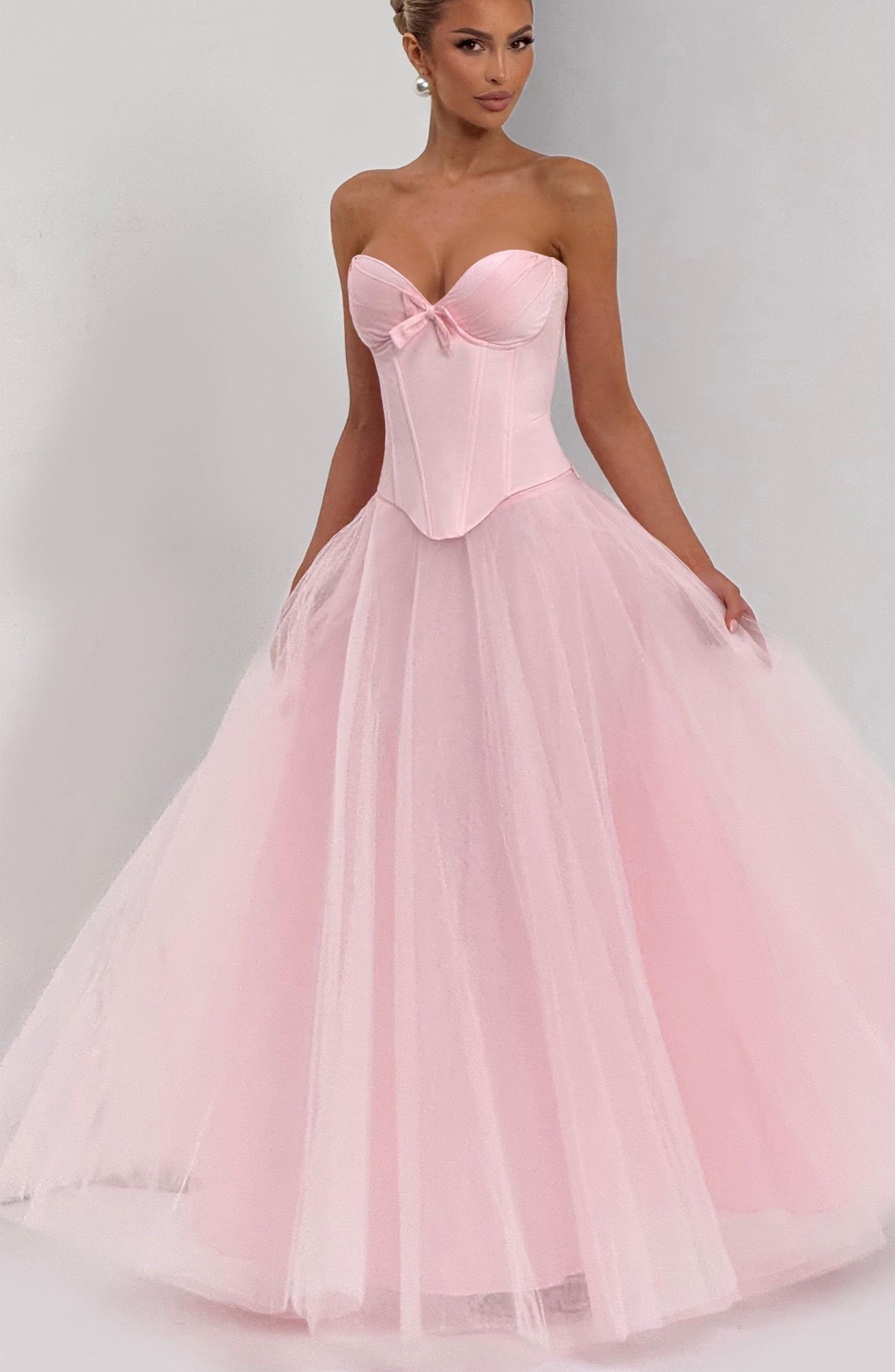 Ethel Maxi Skirt - Blush Product Image
